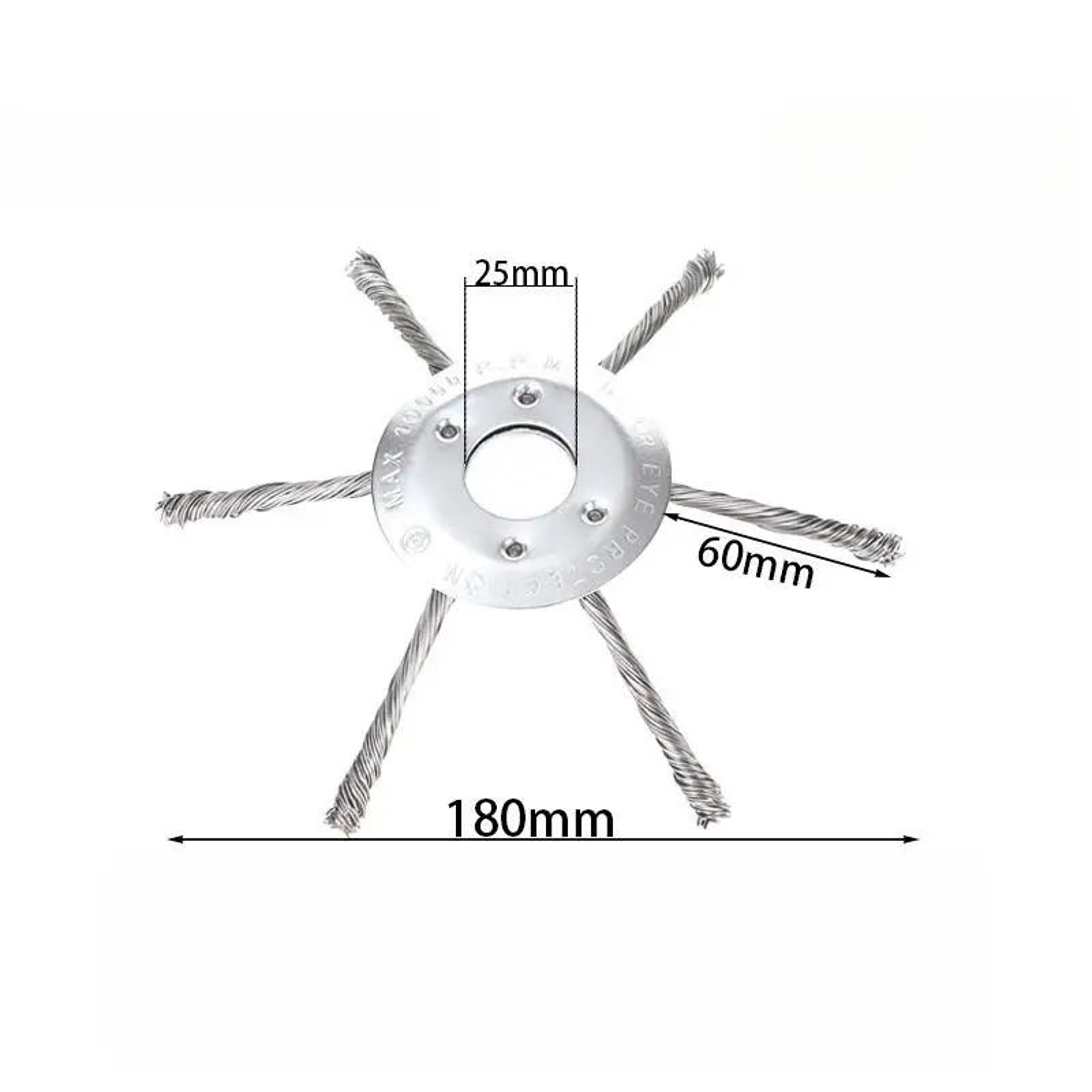 Steel Wire Weed Trimmer Wheel 6