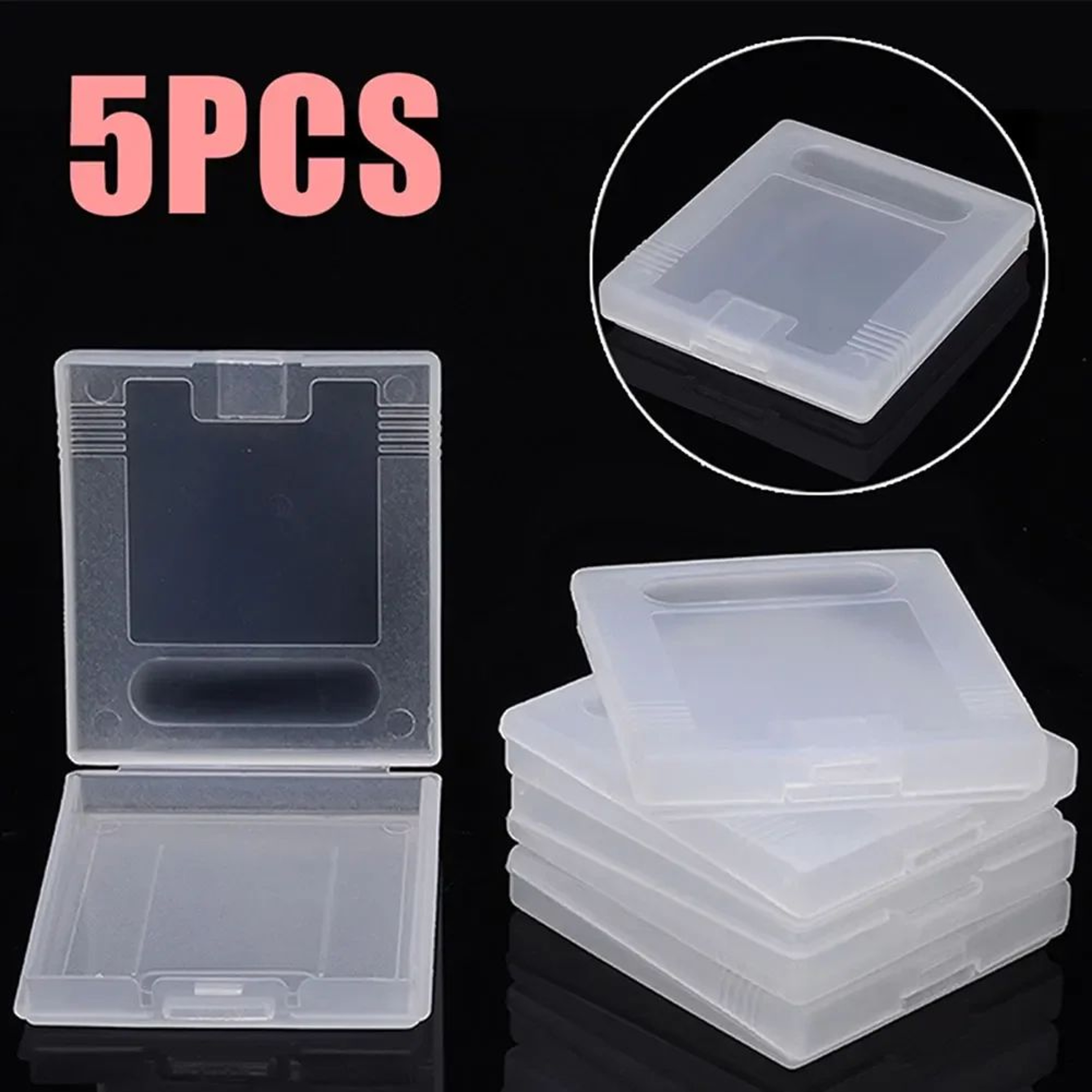 Game Boy Color Clear Cartridge Protective Case 8