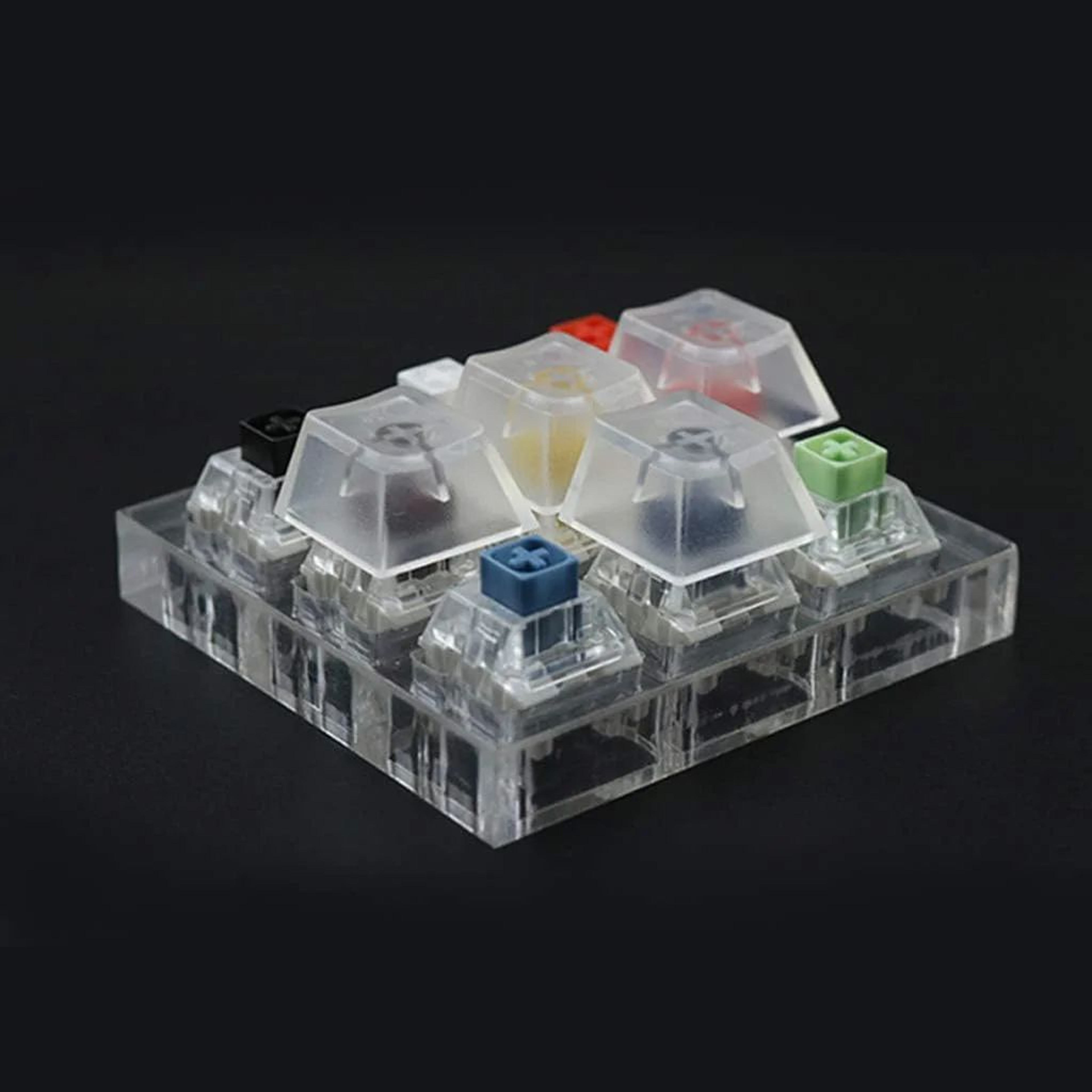 Blank Frosted Translucent Mechanical Keyboard Keycaps 5