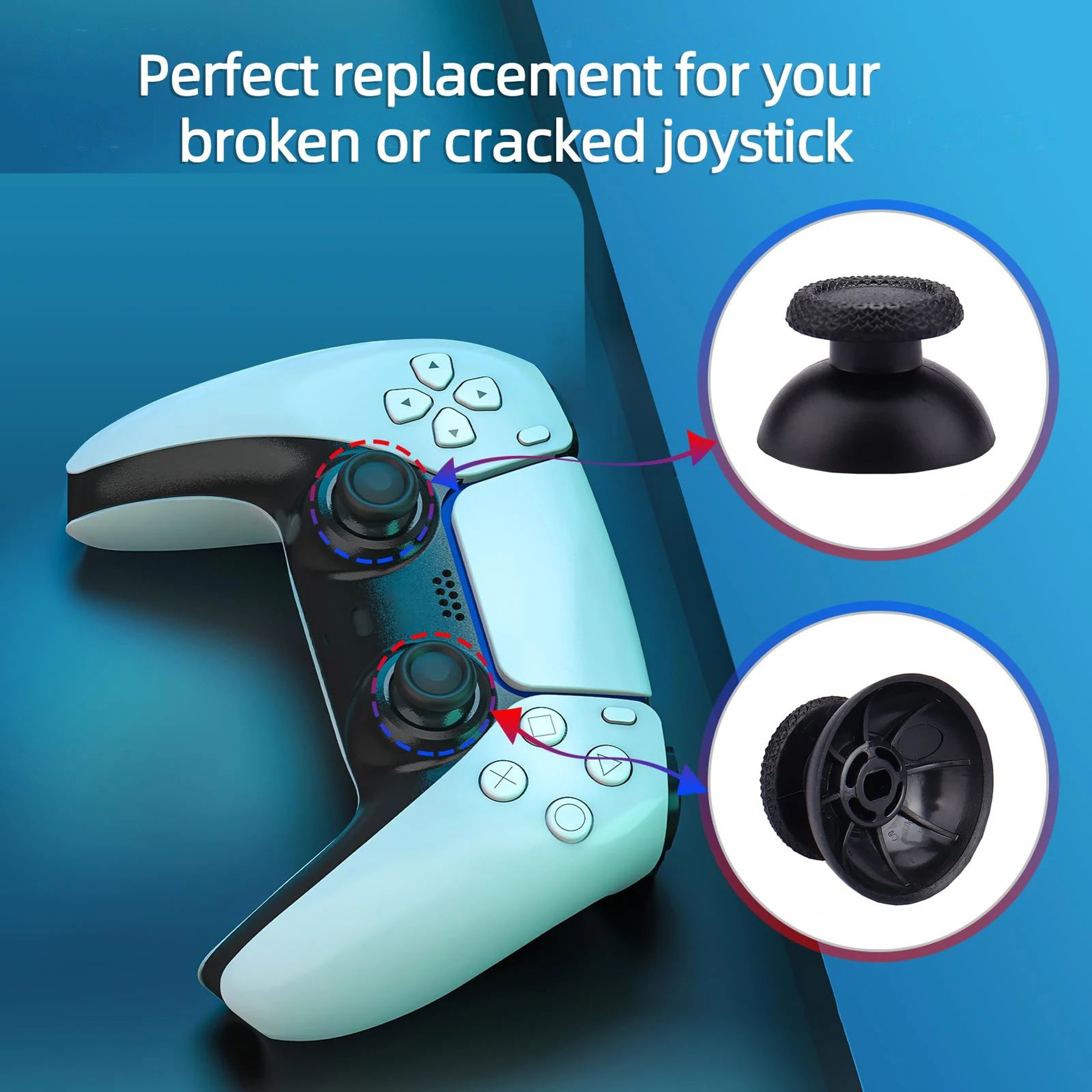 PS5 DualSense Replacement Thumbstick Repair Kit 3