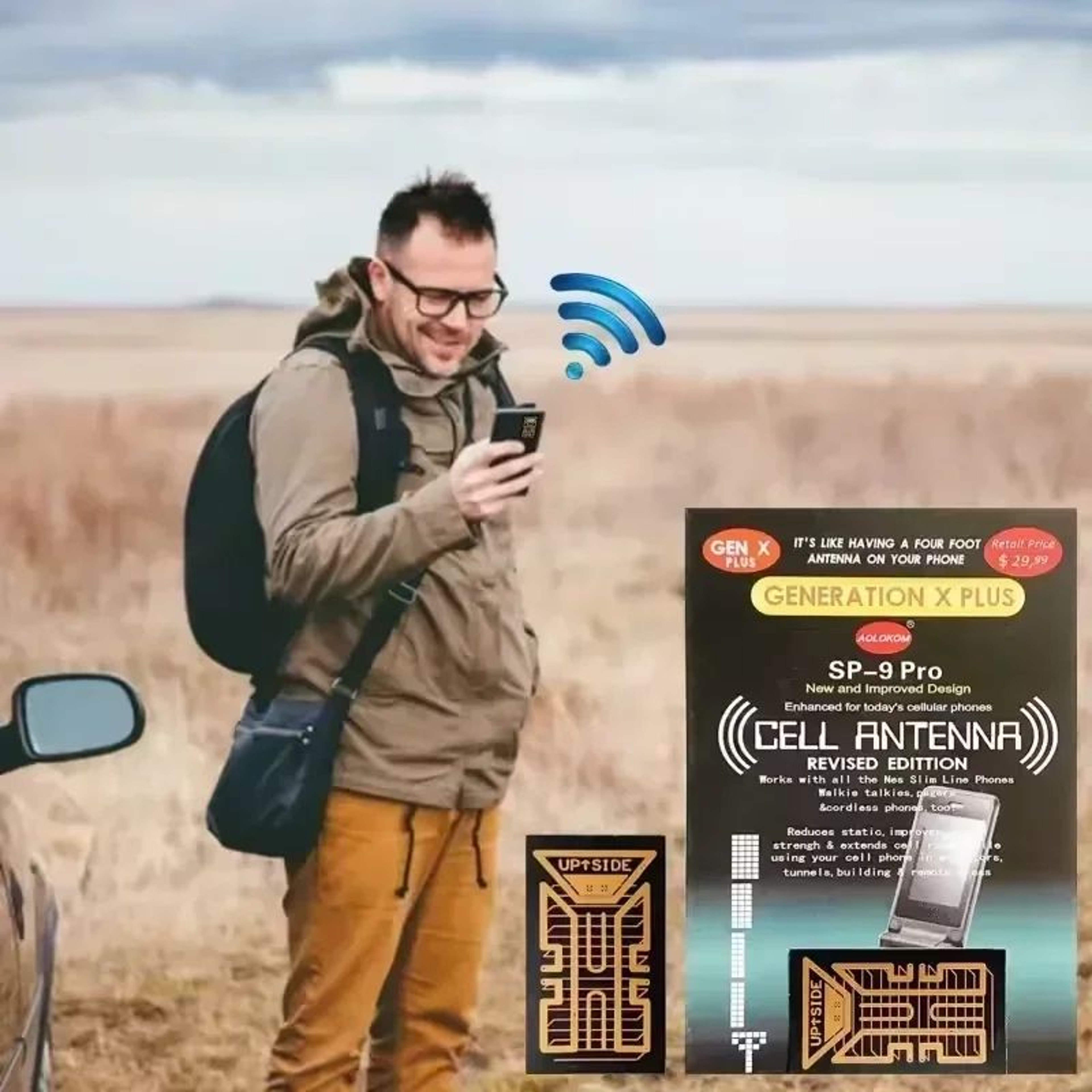 SP18 Smartphone Antenna Enhancement Sticker 3