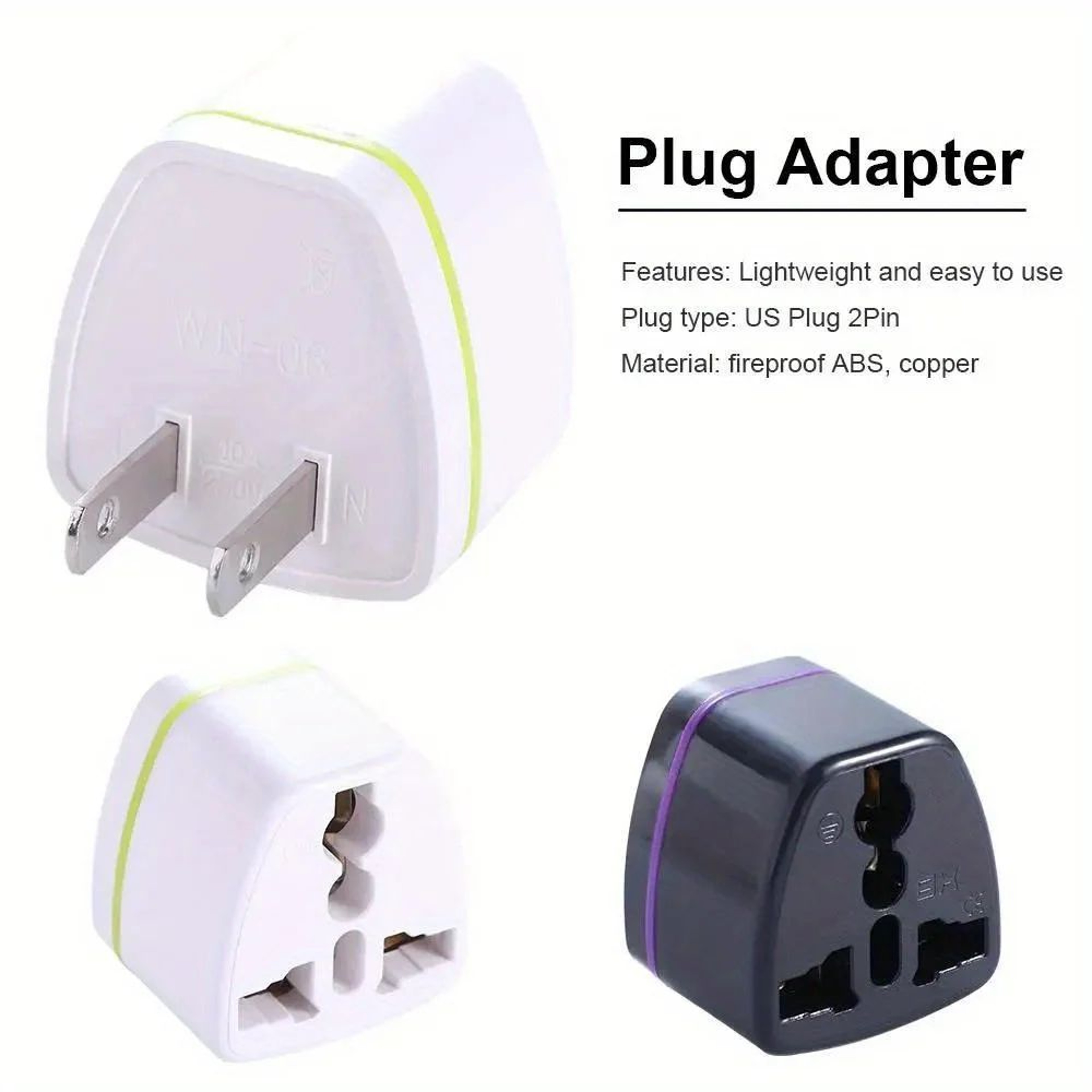 Universal International To US Travel Plug Adapter 1