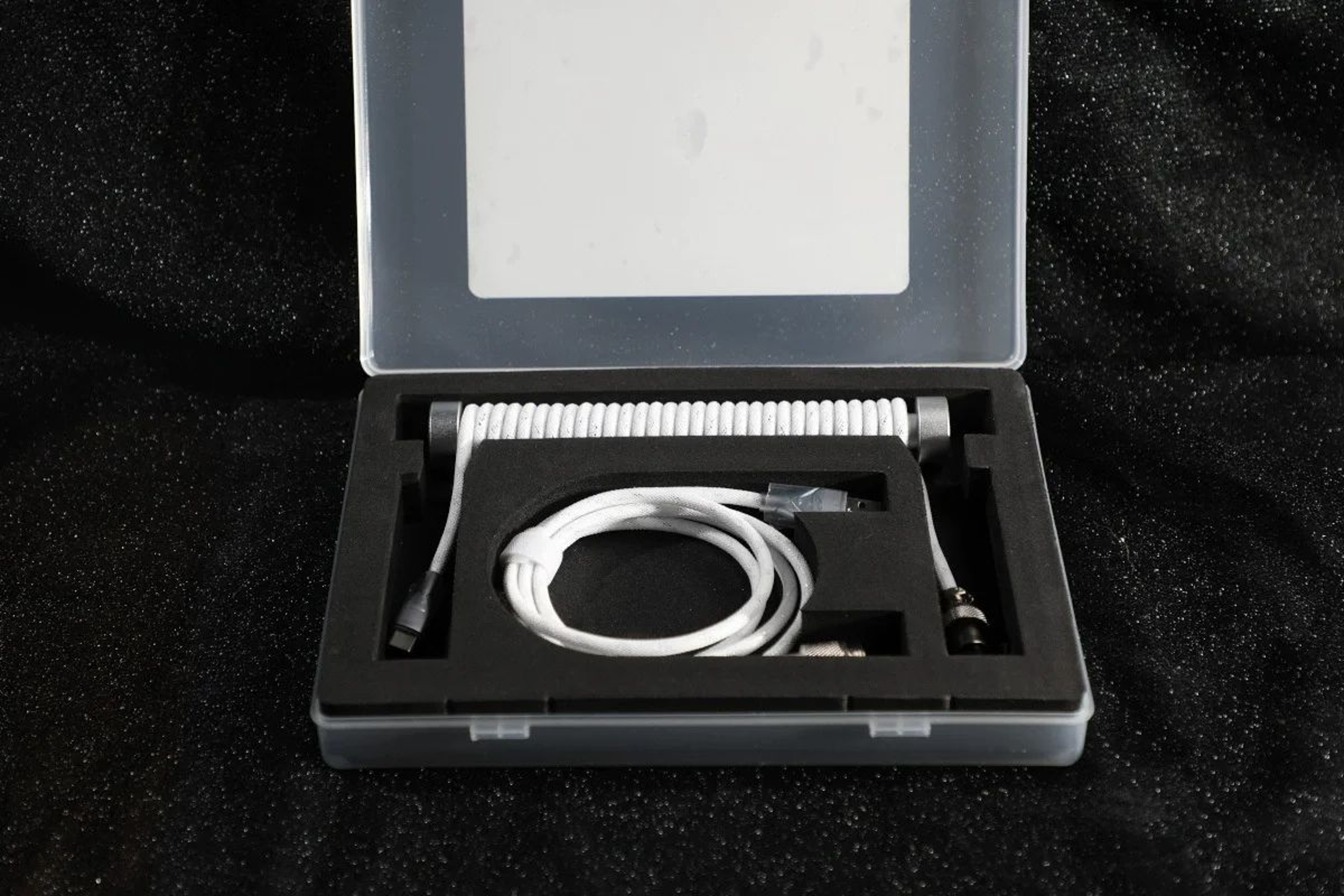 Custom Coiled USB C Keyboard Cable 9