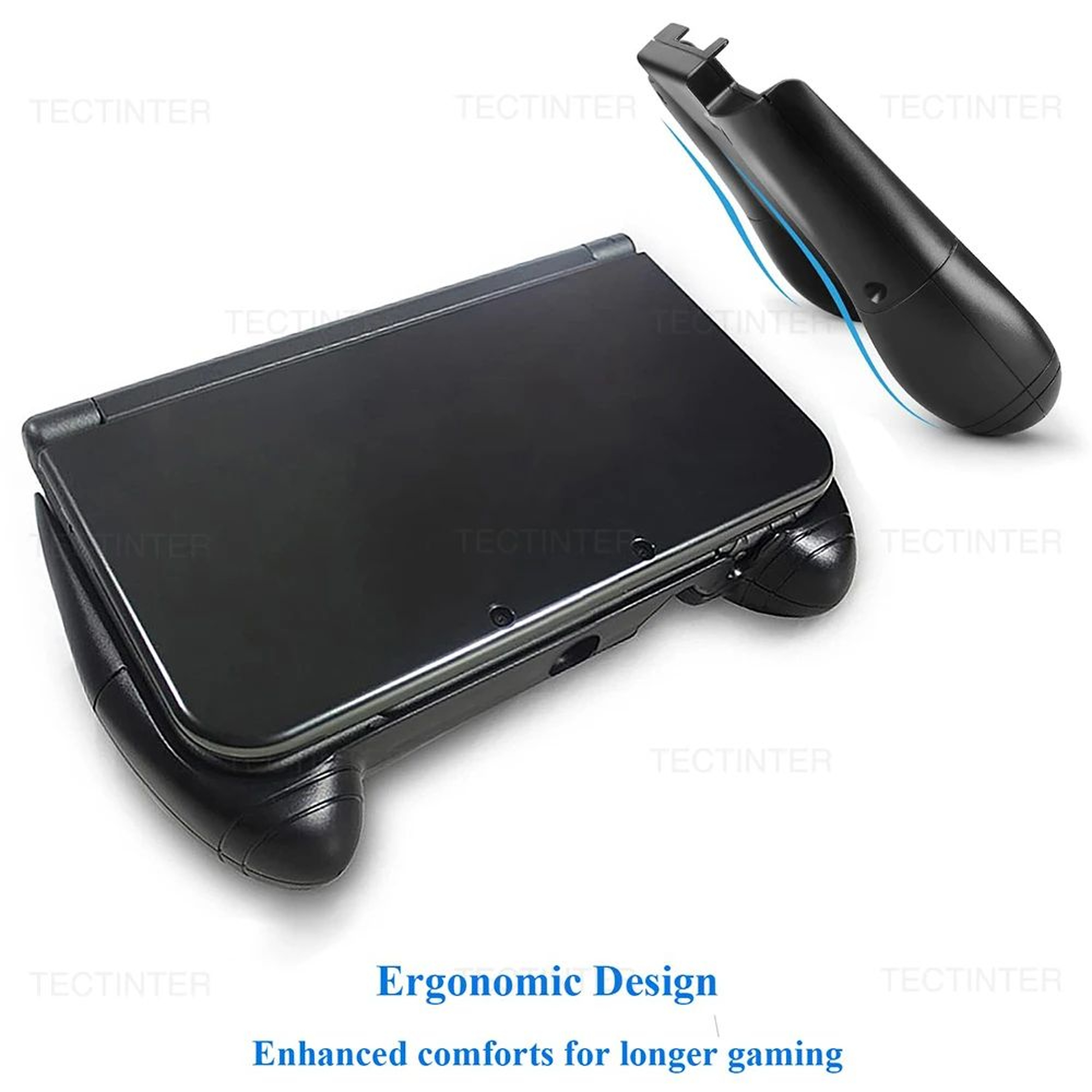 New 3DS XL Ergonomic Hand Grip With Stand 2