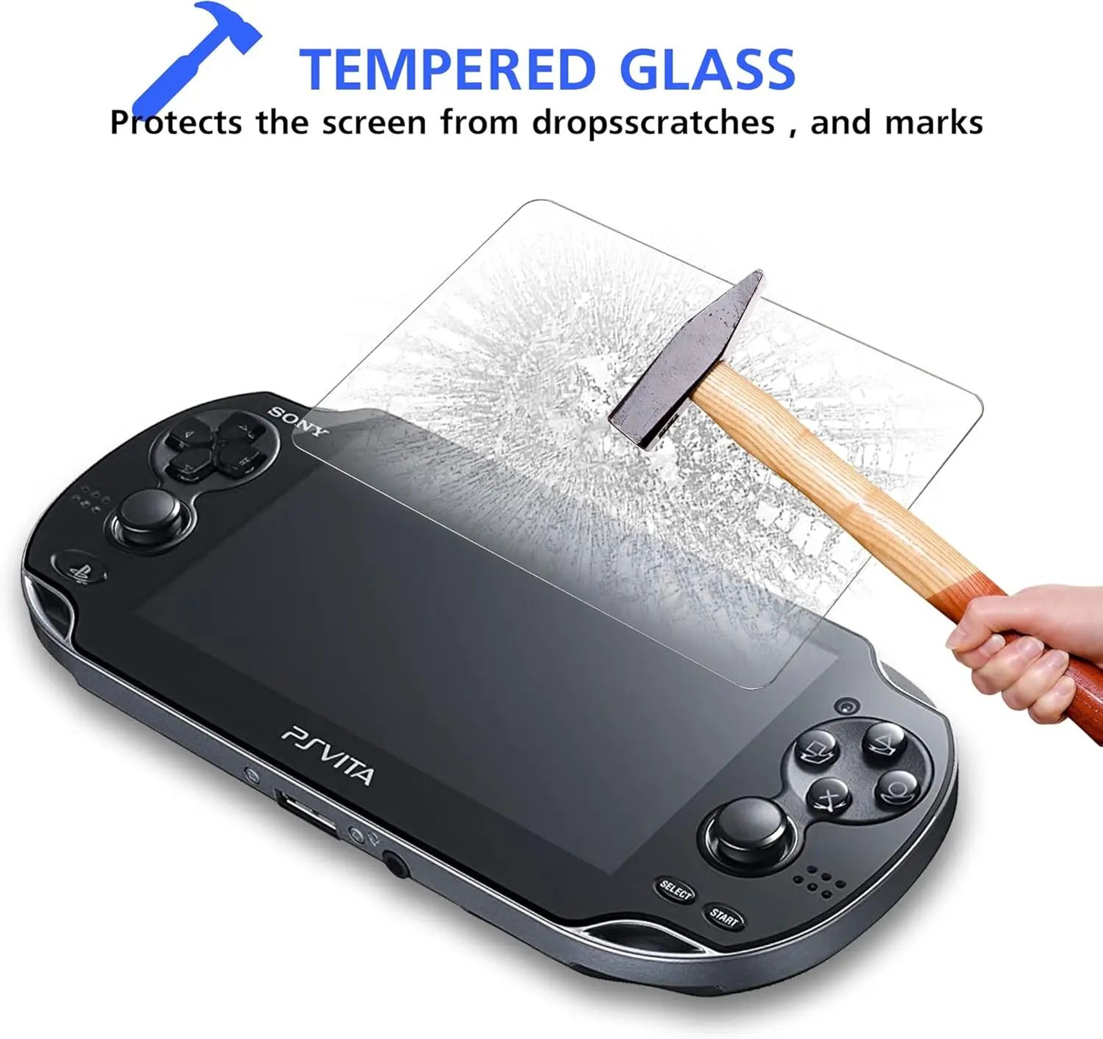 PS Vita Tempered Glass Screen Protector 2