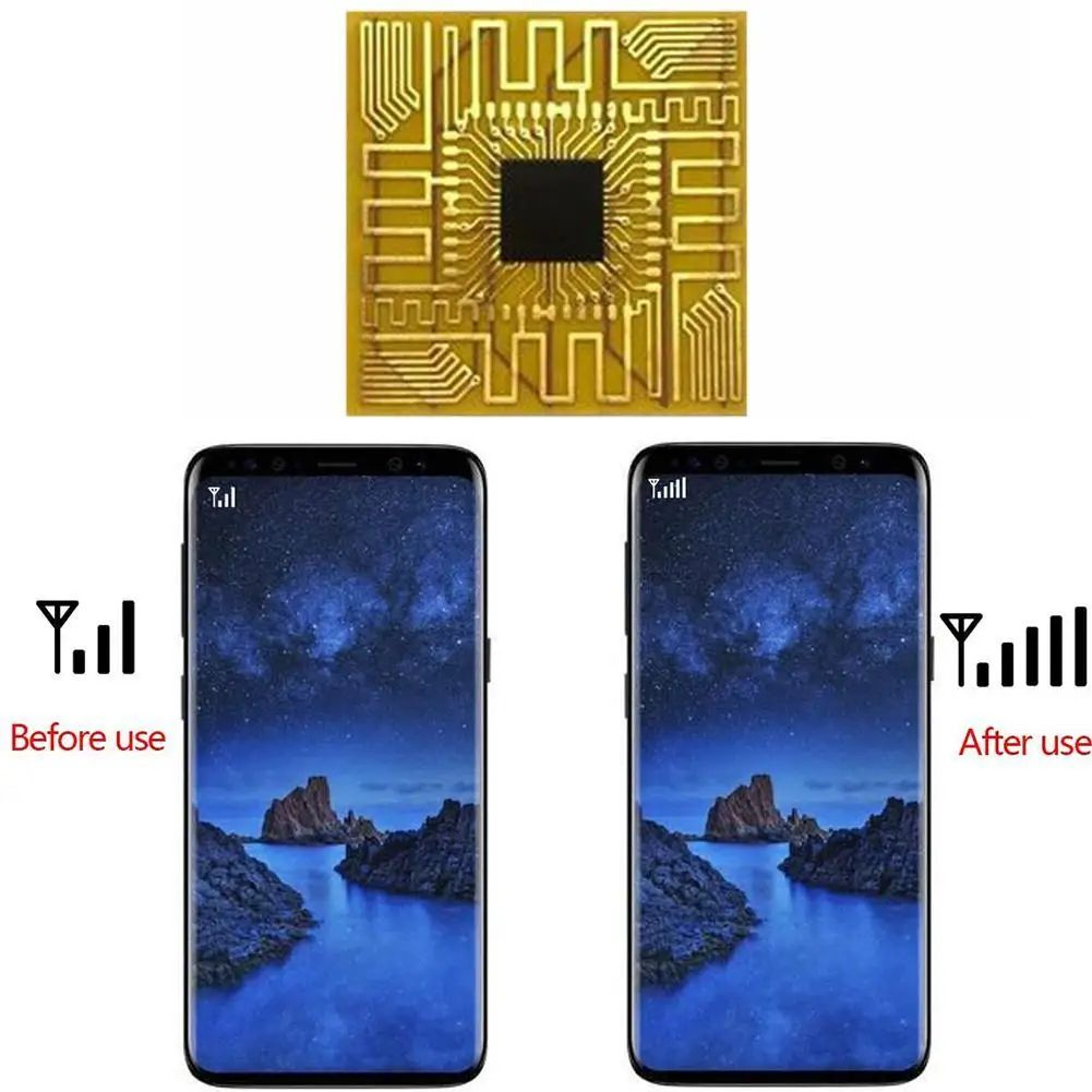 Universal Mobile Phone Antenna Sticker 4