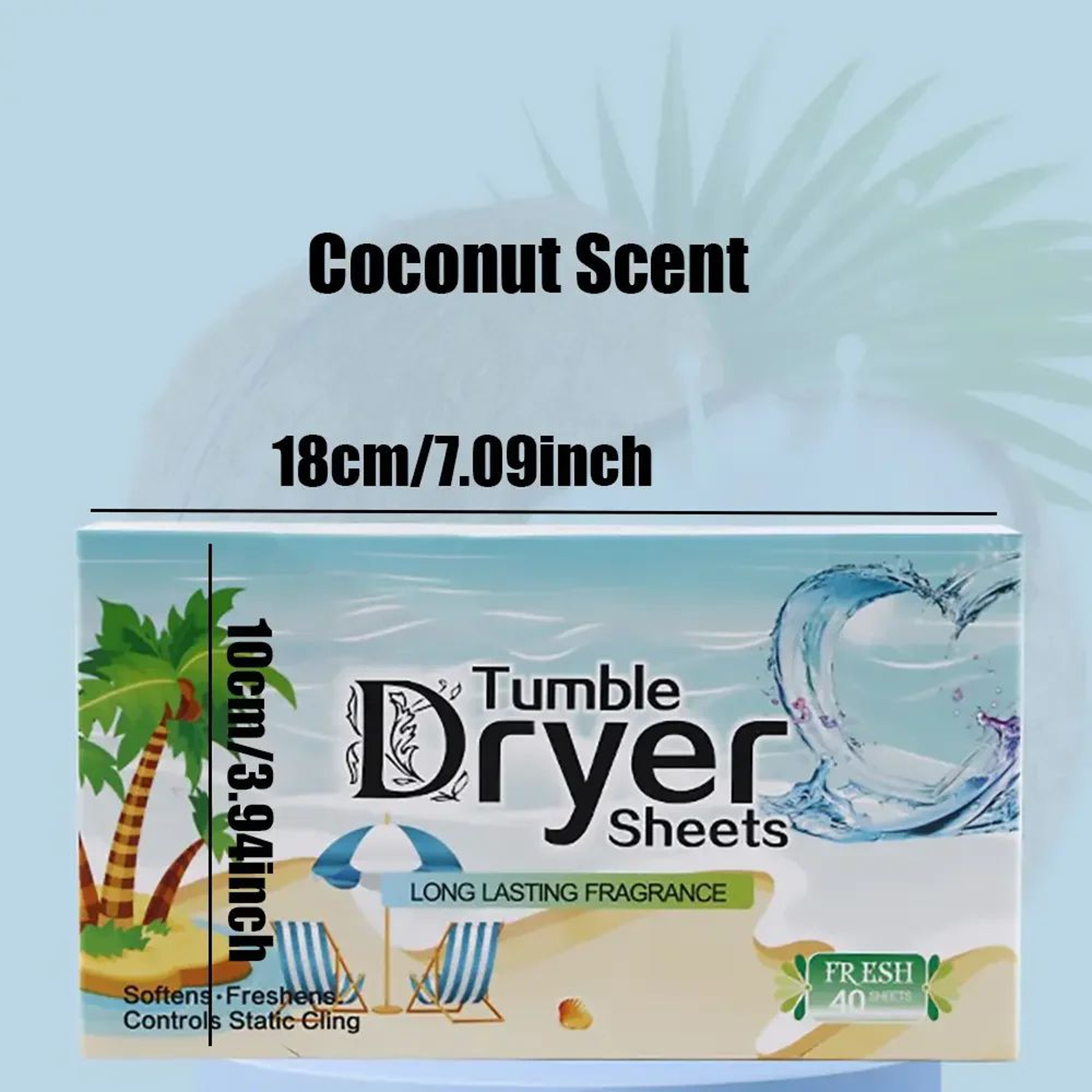 40 Piece Scented Dryer Laundry Tablets 4