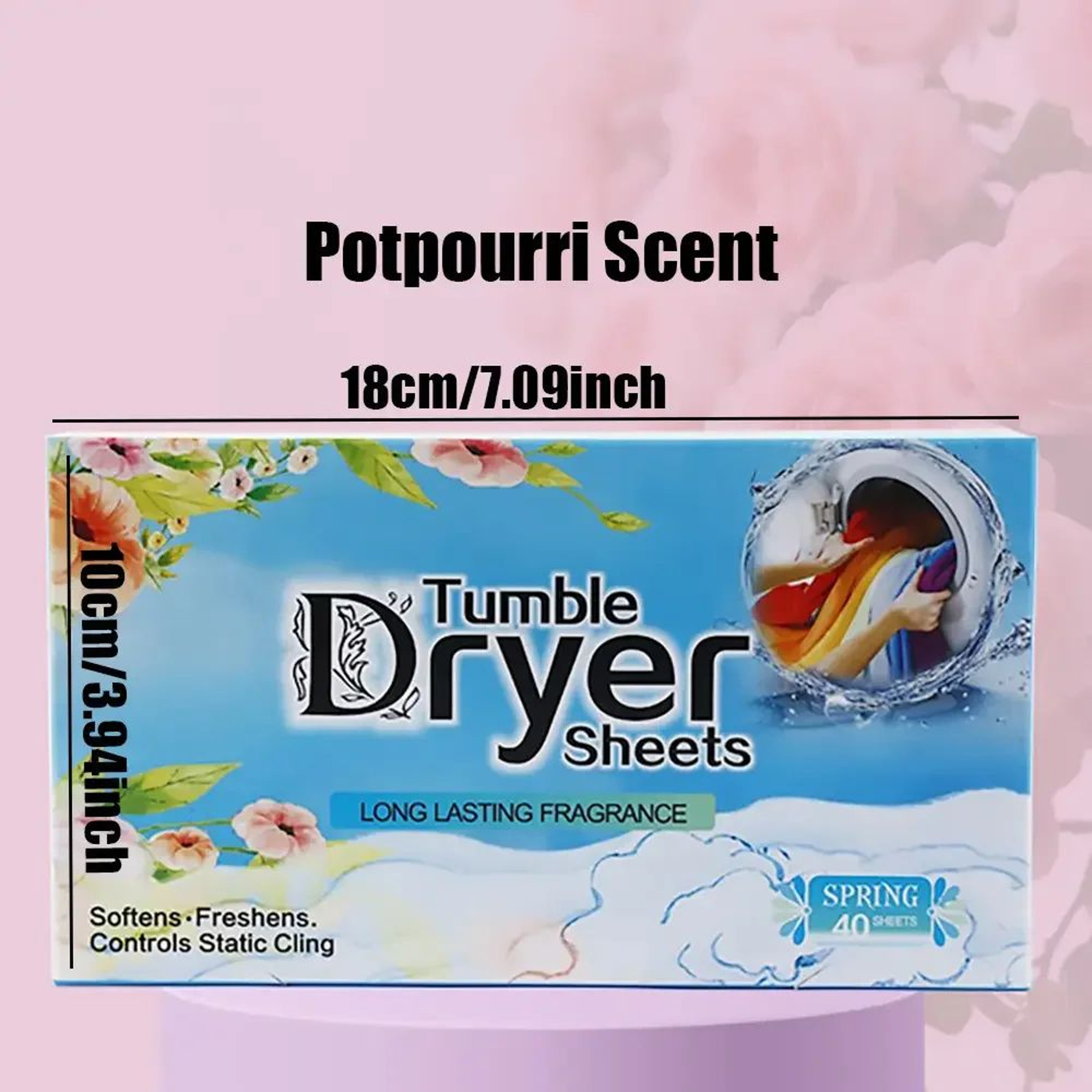40 Piece Scented Dryer Laundry Tablets 3
