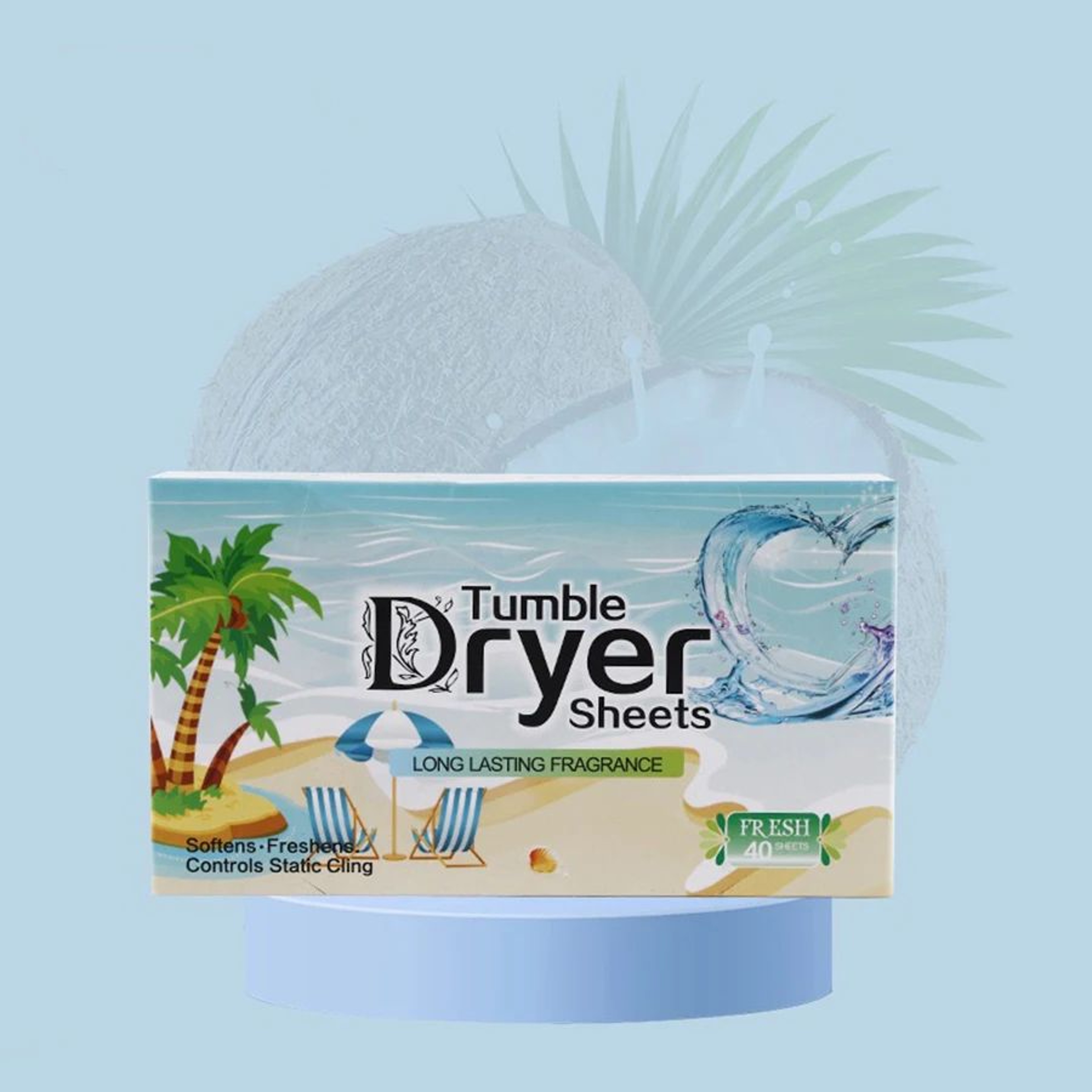 40 Piece Scented Dryer Laundry Tablets 6