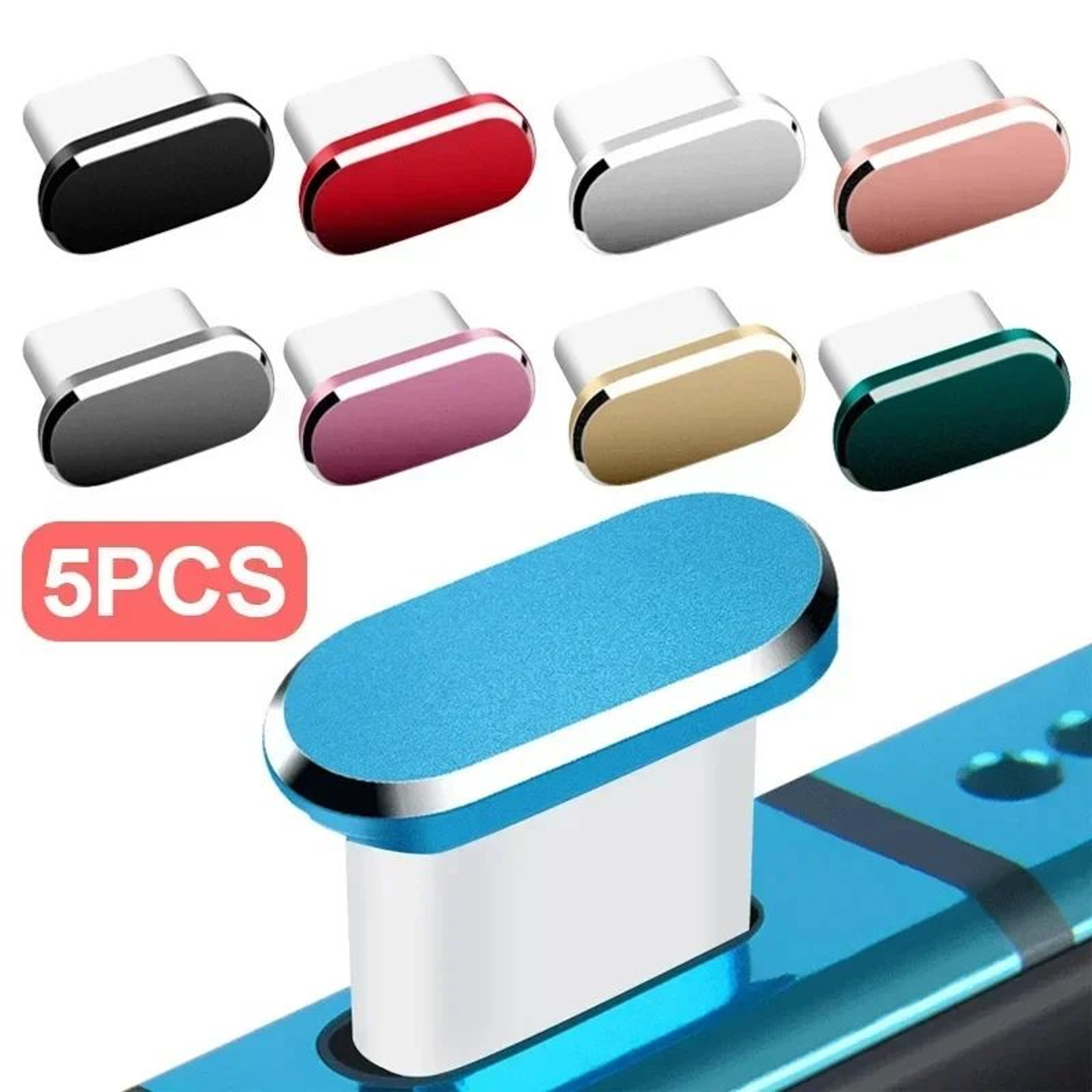 Metal USB C Charging Port Dust Protector 0