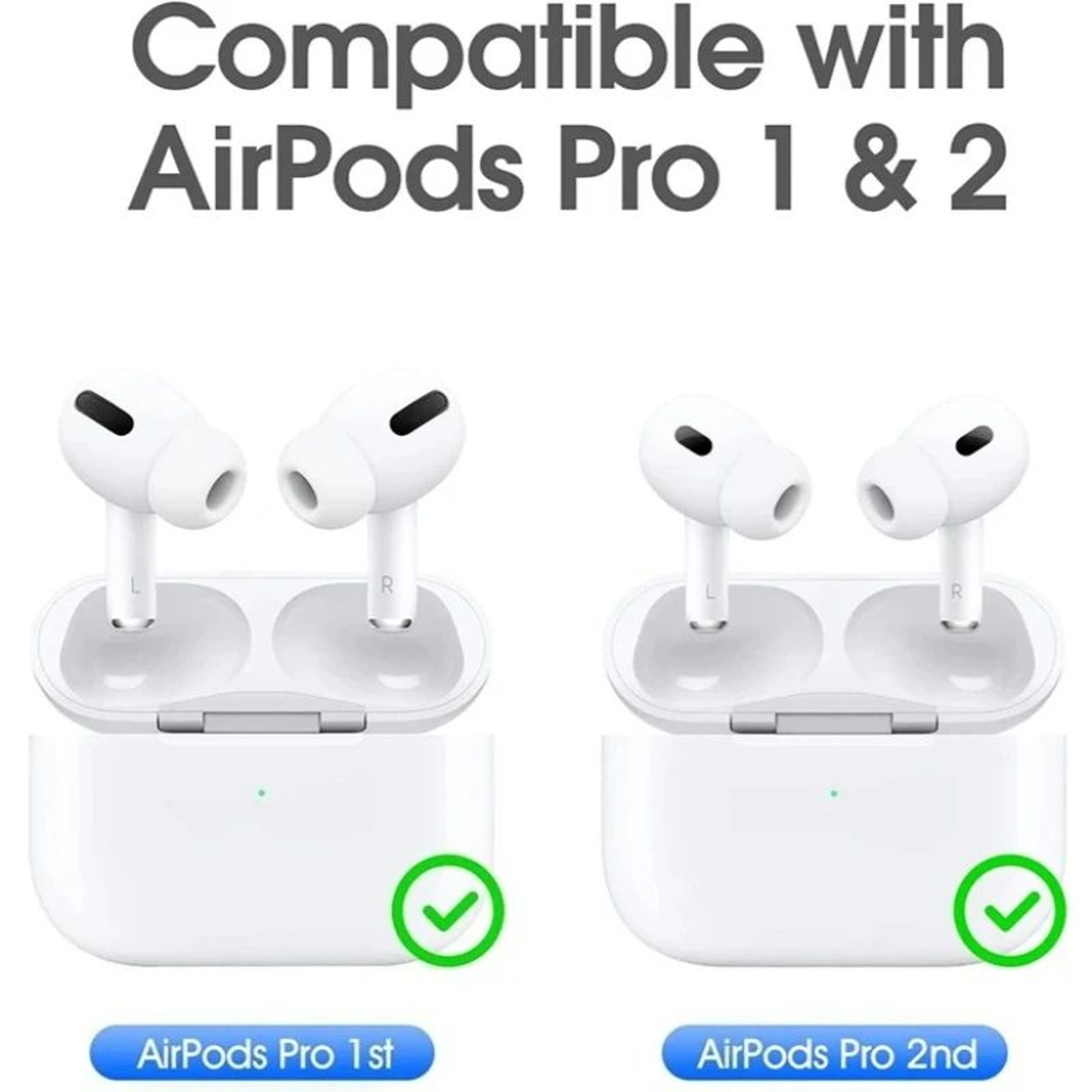 AirPods Pro Liquid Silicone Ear Tips With Cleaning Pen 3