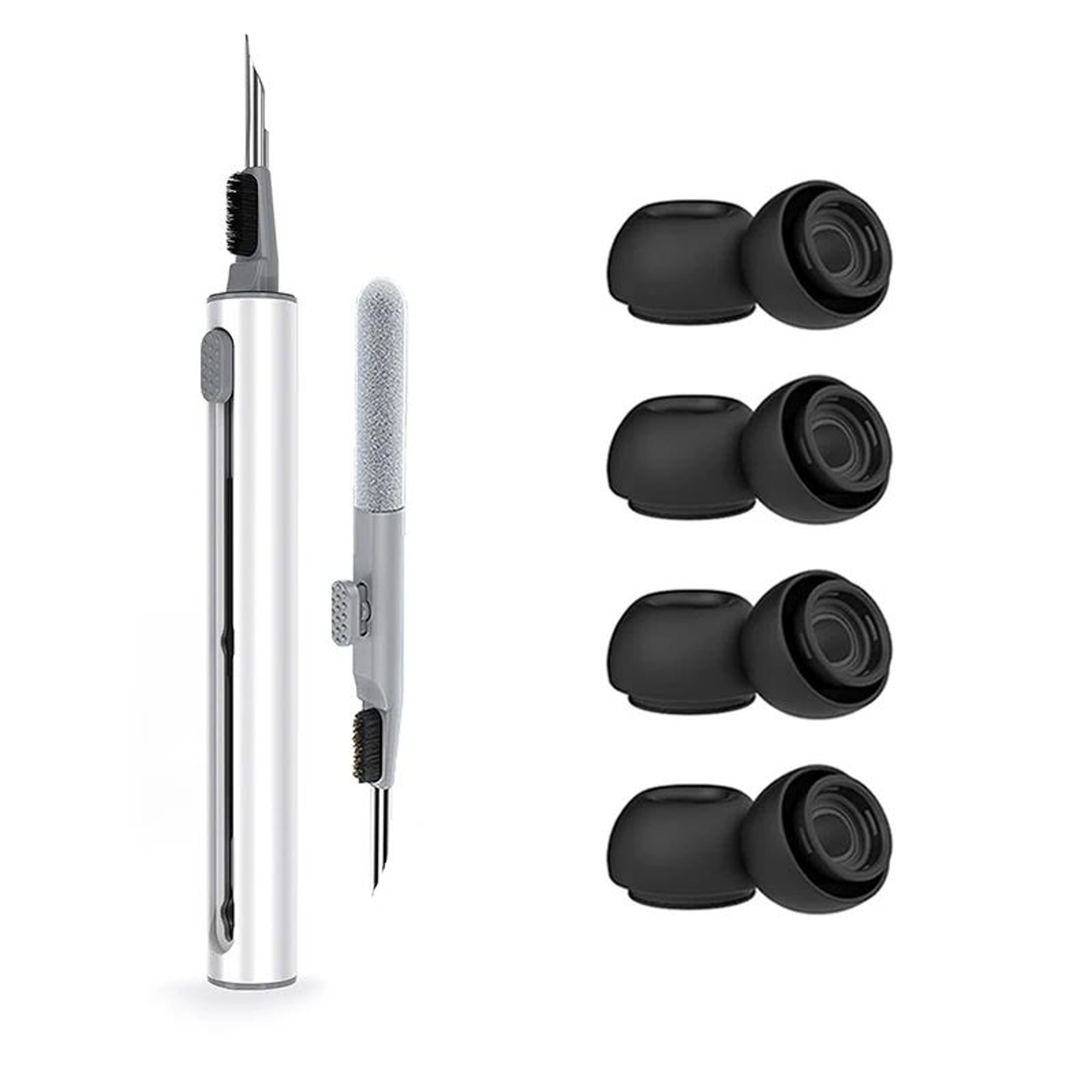 AirPods Pro Liquid Silicone Ear Tips With Cleaning Pen 9