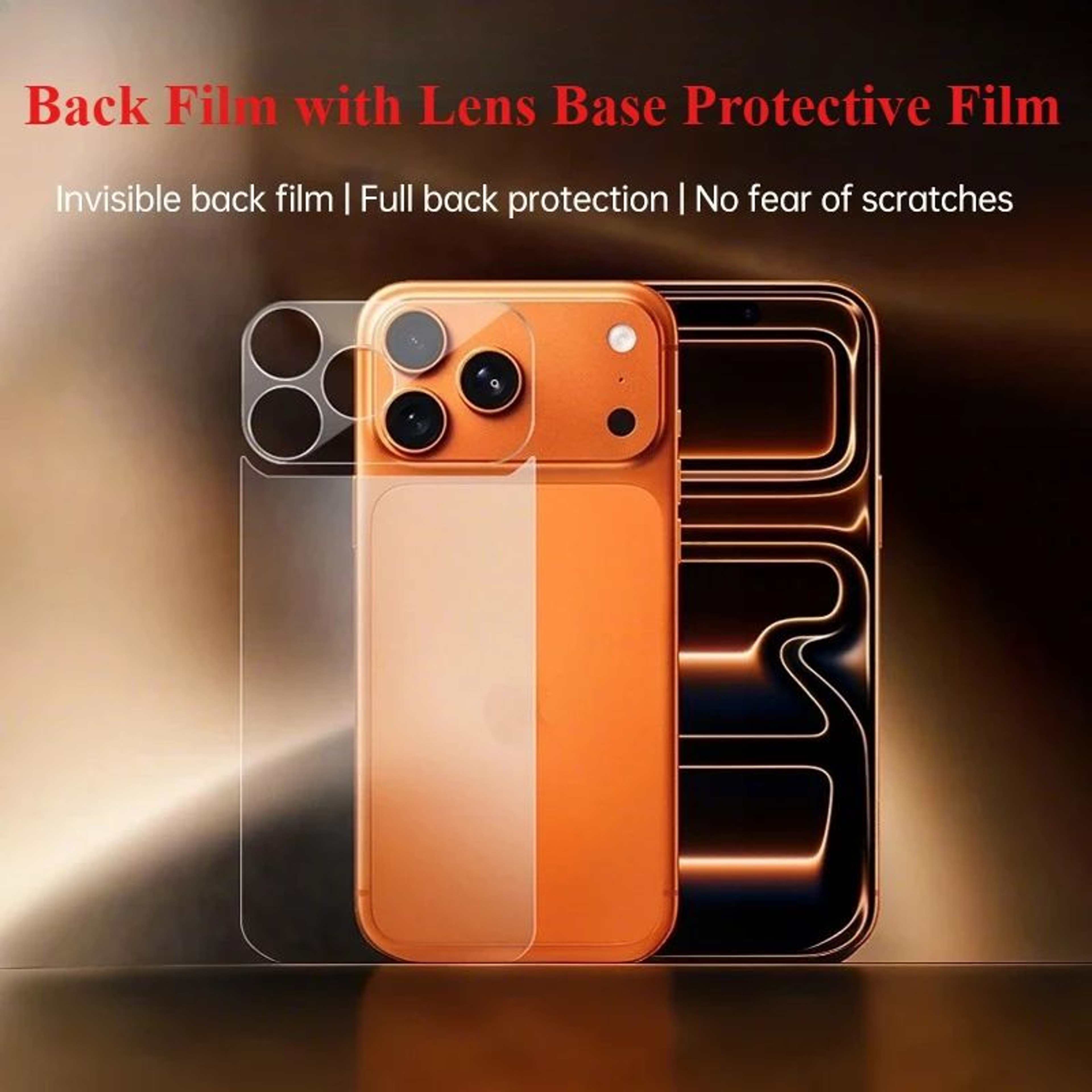 IPhone 17 Pro Max Full Back Hydrogel Protection Set 8