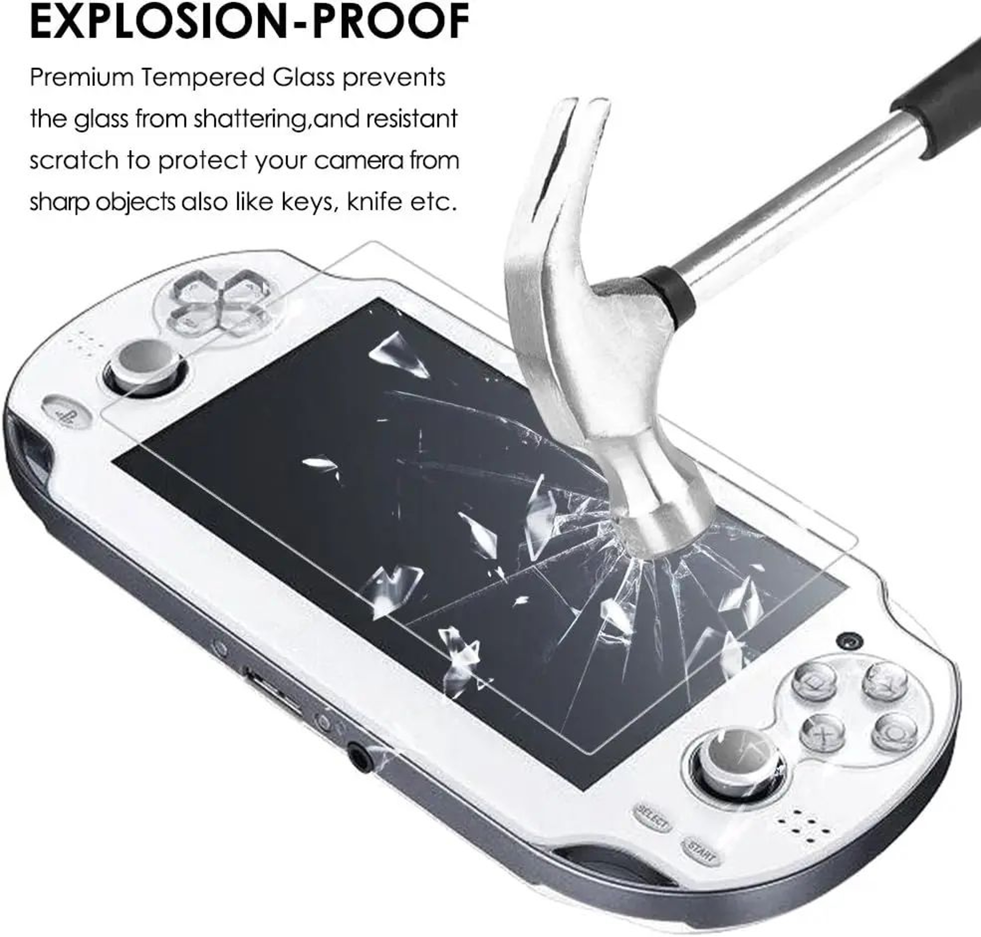 PS Vita 1000 2000 Front And Back Screen Protector 3