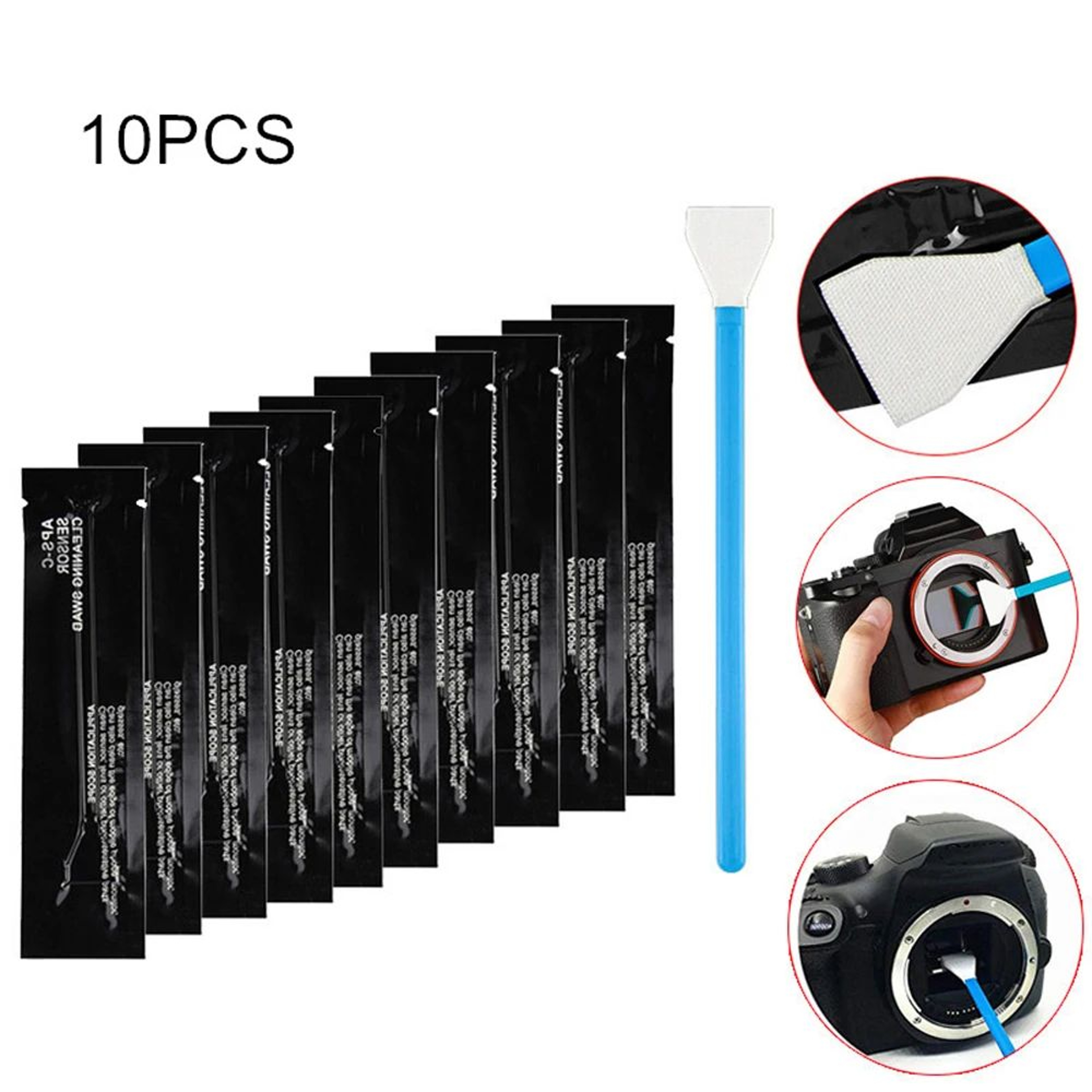 APS C Camera Sensor Dry Cleaning Kit 6