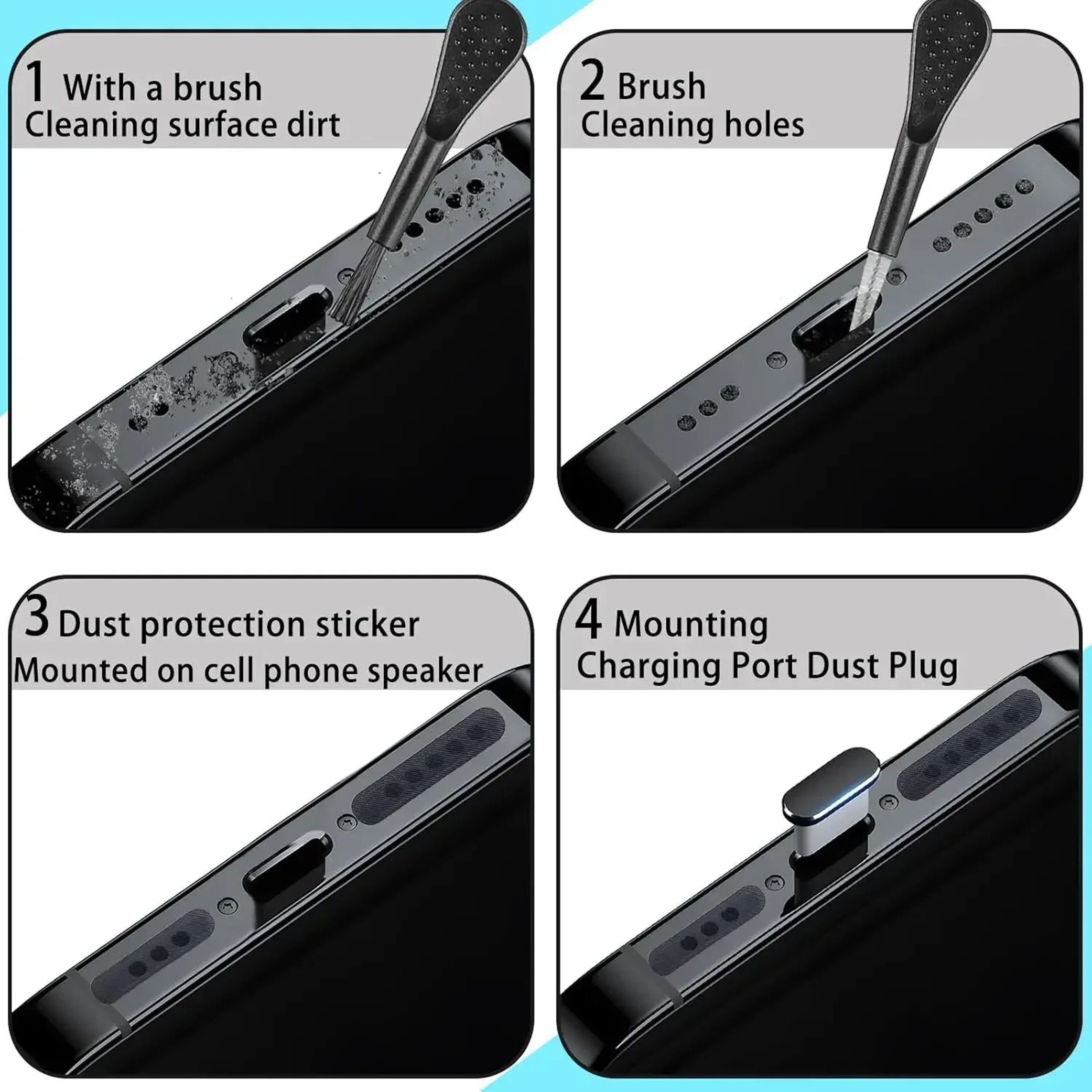Phone Speaker And Charging Port Cleaning Kit 2