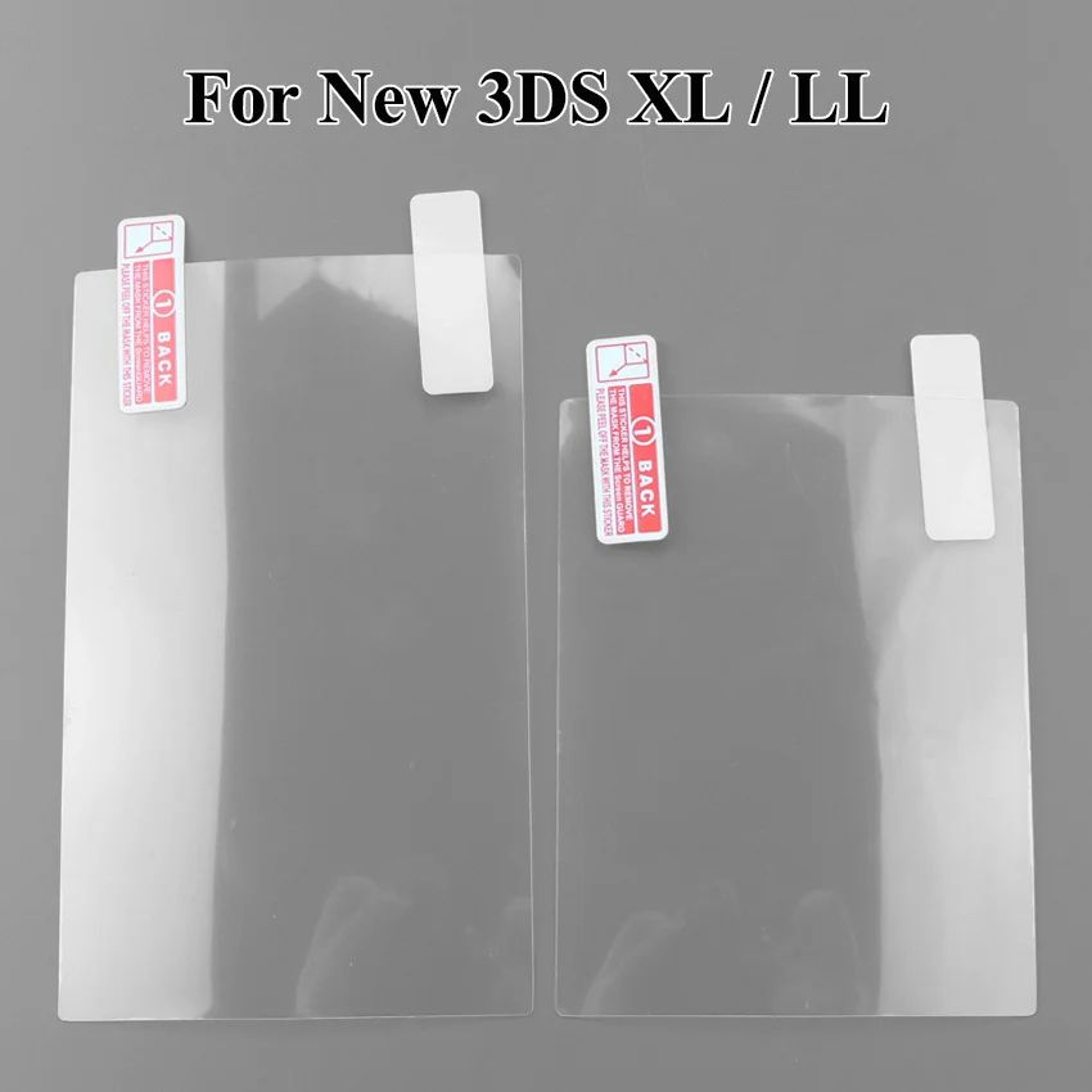 Nintendo 3DS 2DS HD Clear Screen Protector Set 4