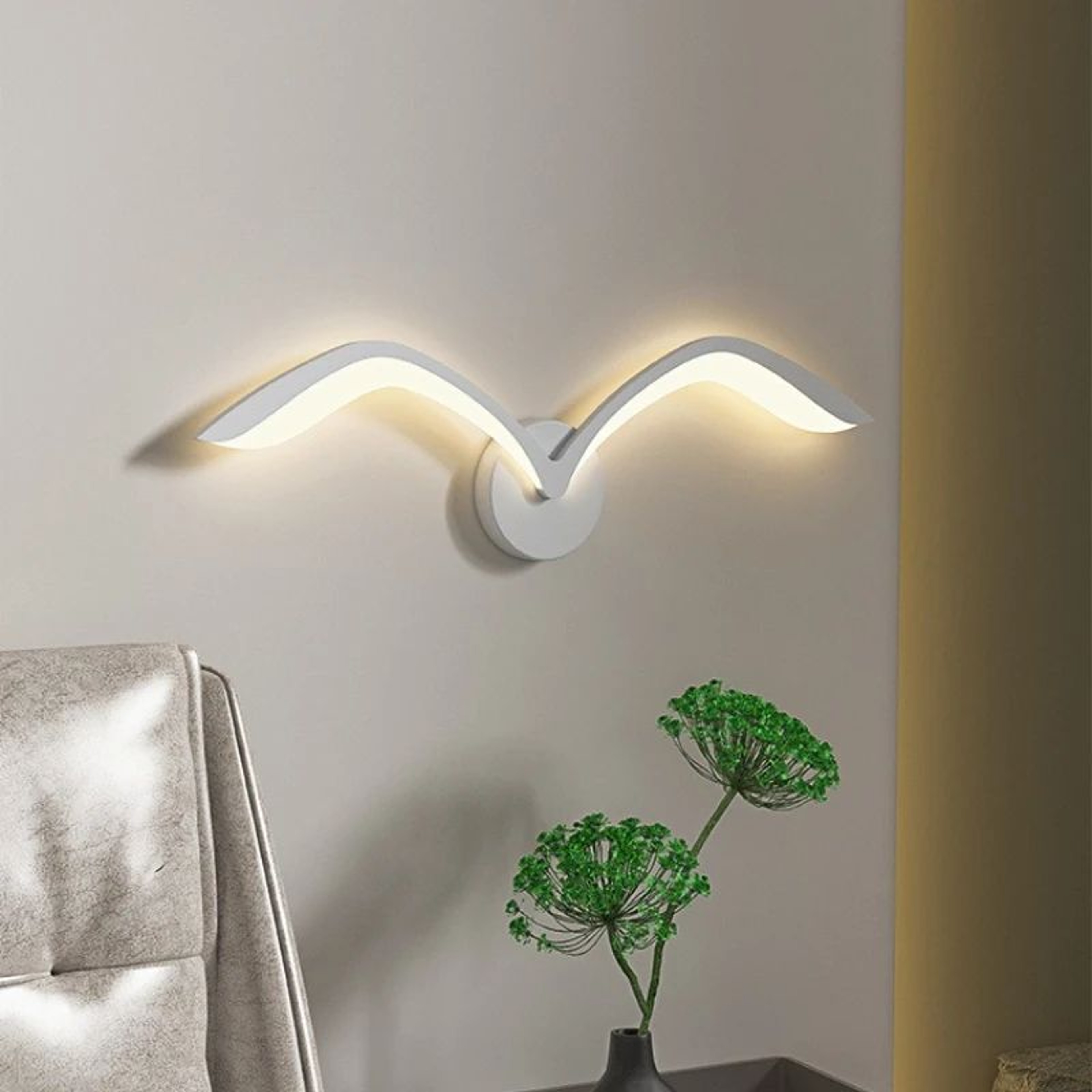Nordic Seagull LED Wall Lamp 2