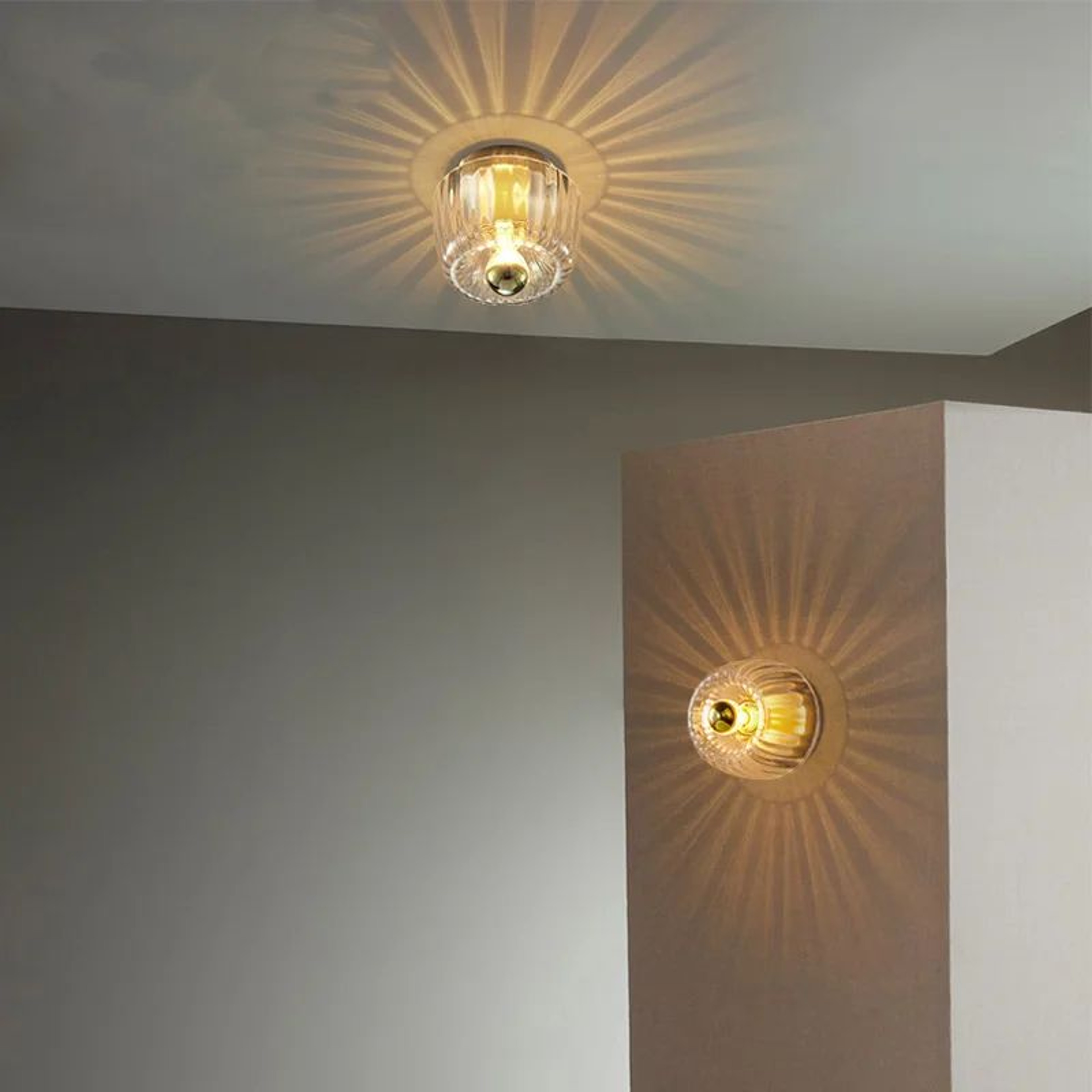 Bauhaus Glass Wall Lamp E14 Decorative Sconce 3