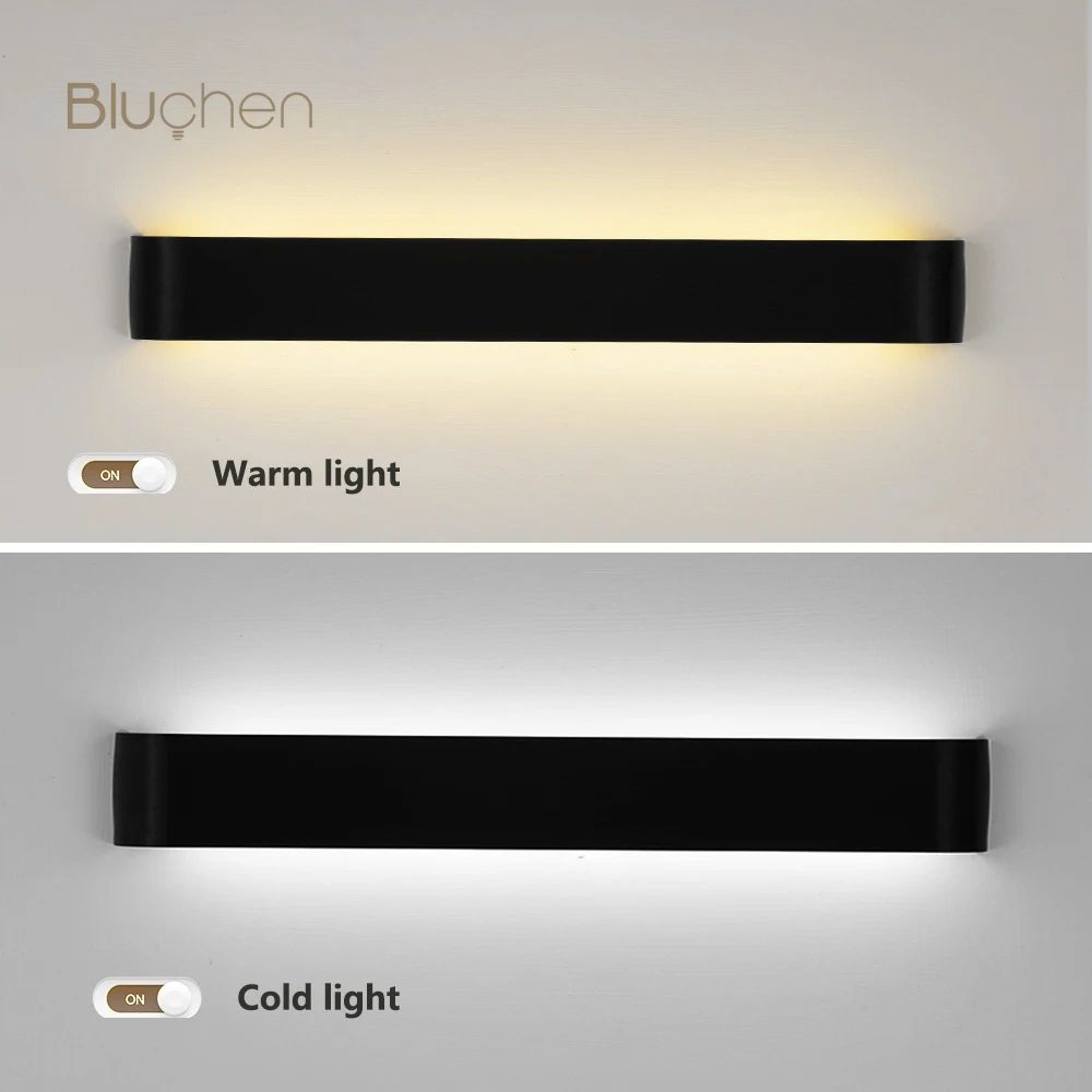 Modern Brushed Aluminum LED Wall Sconce 3