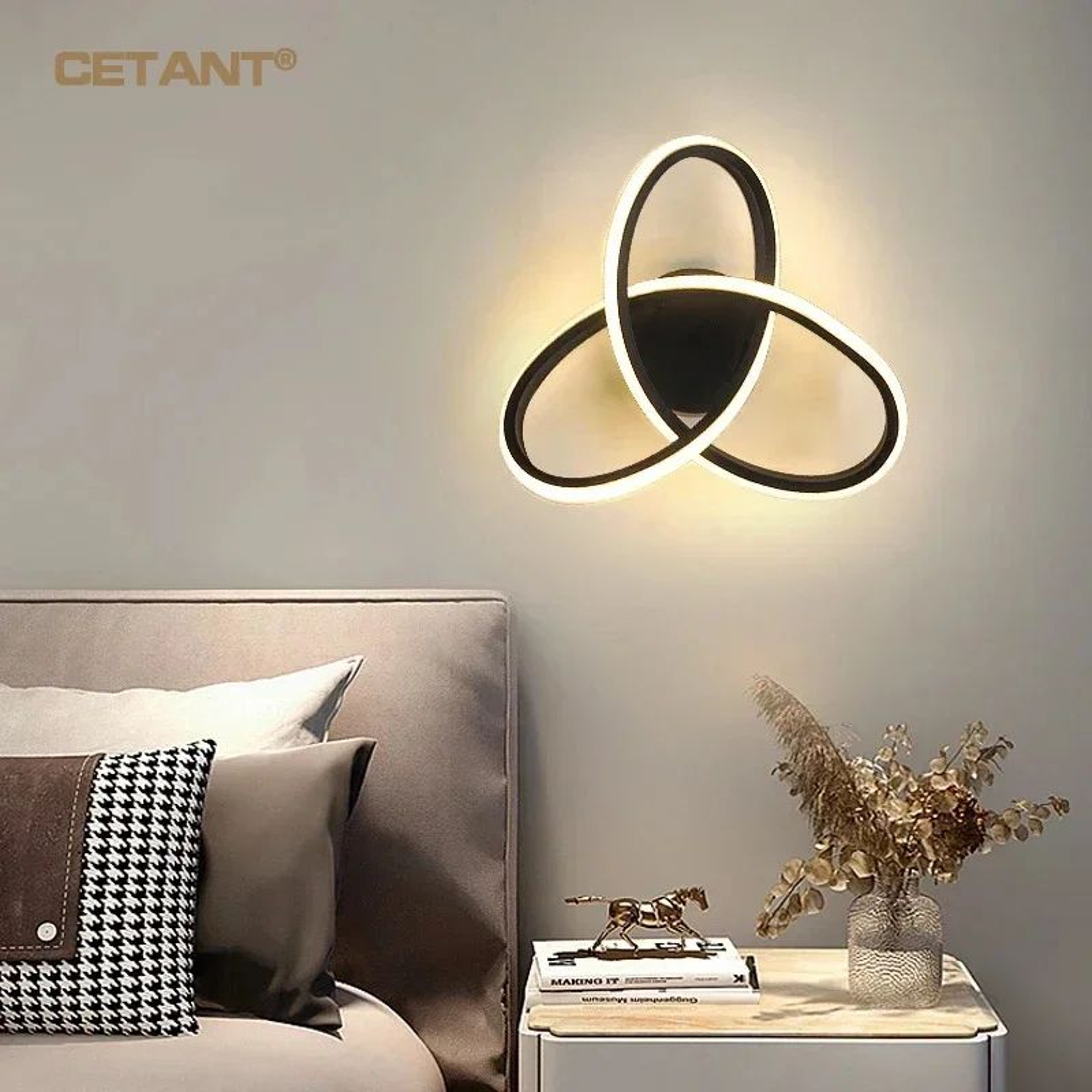 Modern Geometric LED Wall Lamp 0