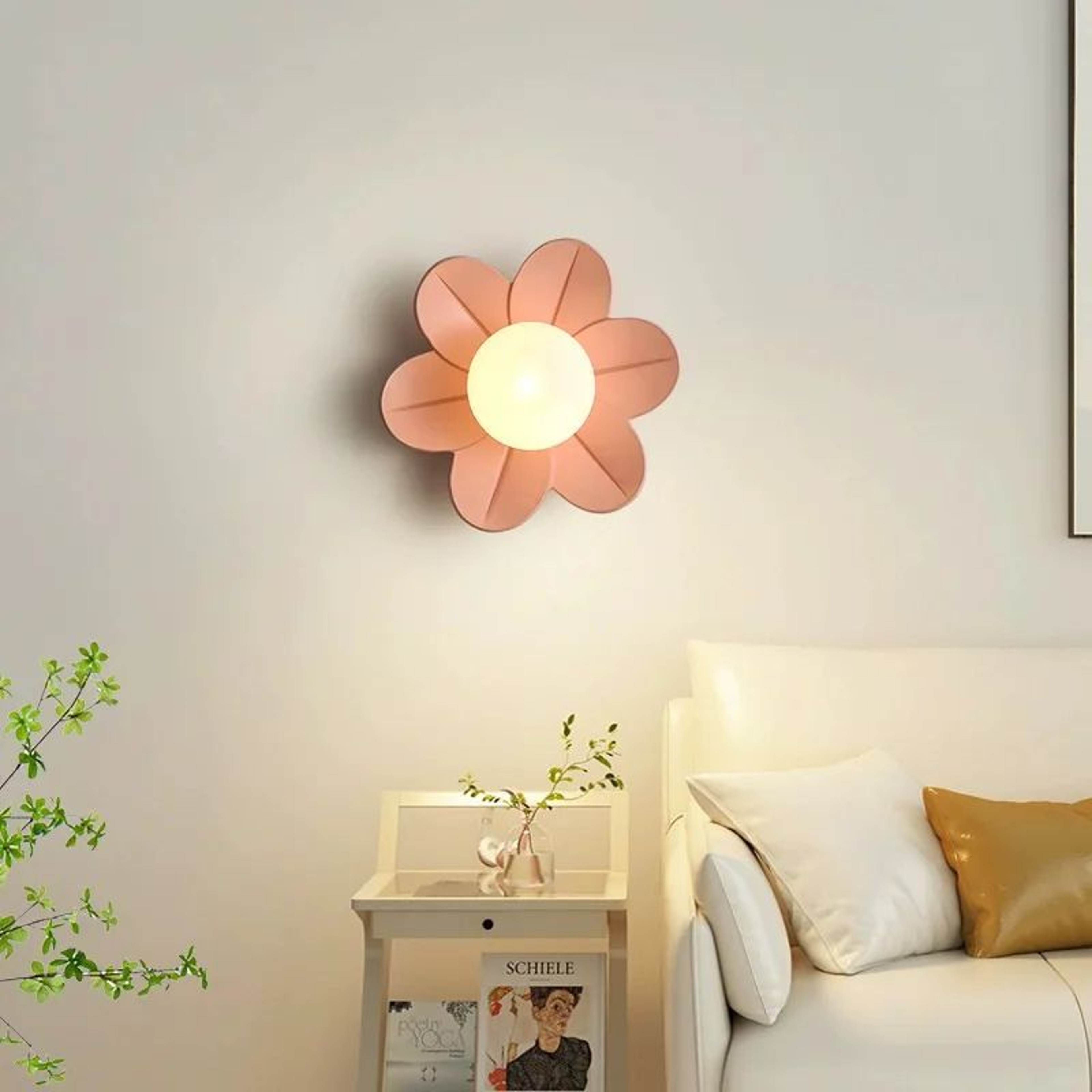 Romantic Petal Flower Wall Lamp 2