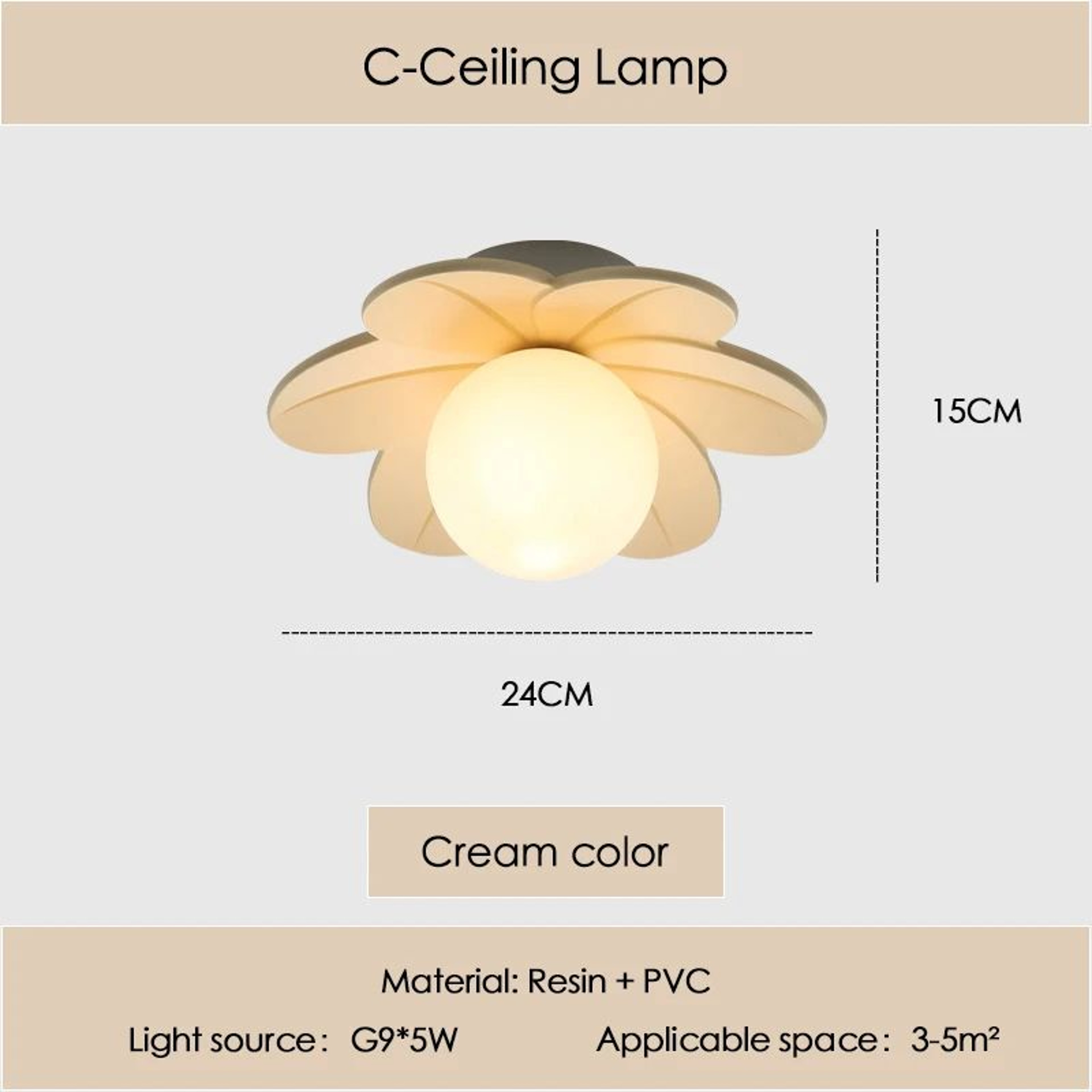 Romantic Petal Flower Wall Lamp 12