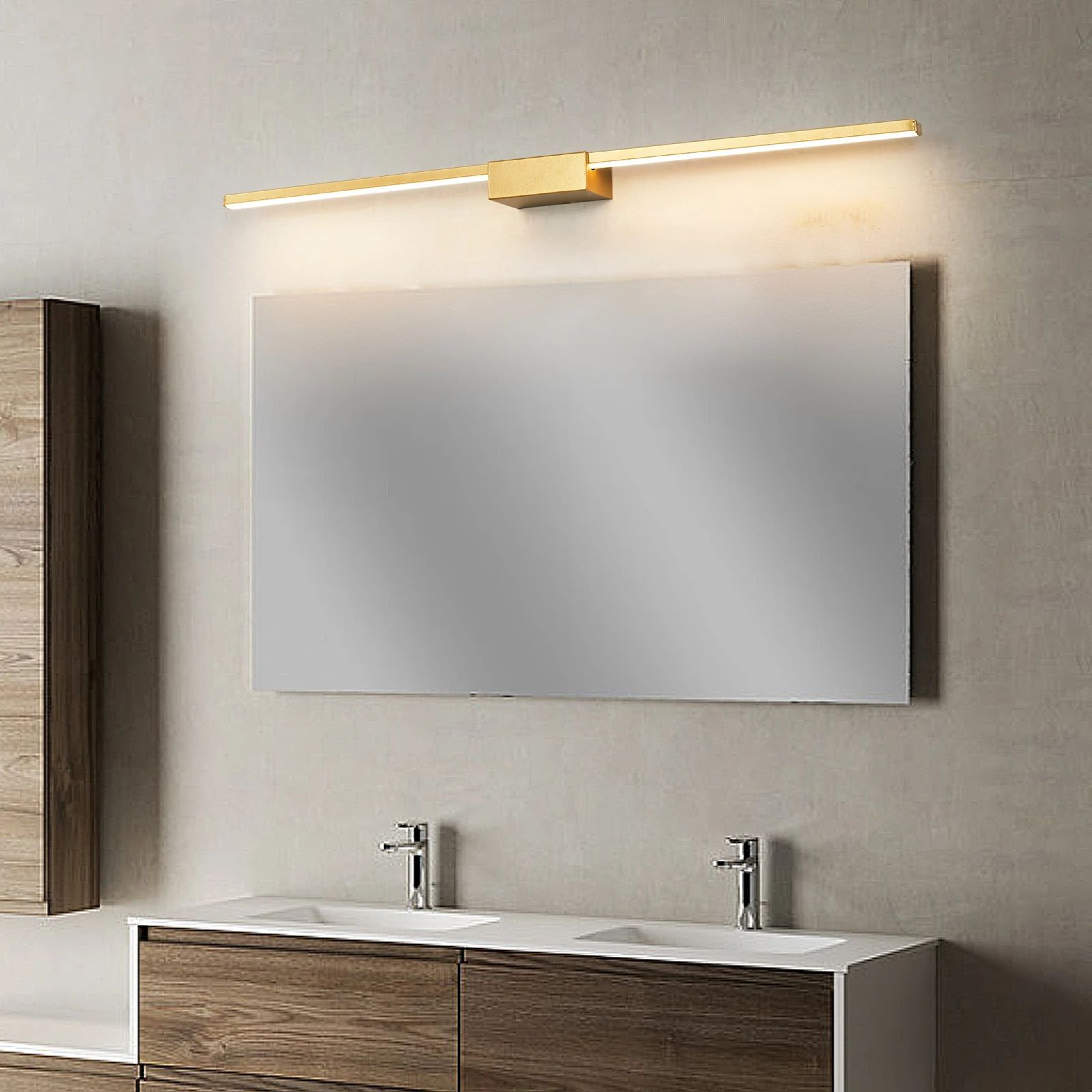 NEO Gleam Modern LED Bathroom Mirror Light 0