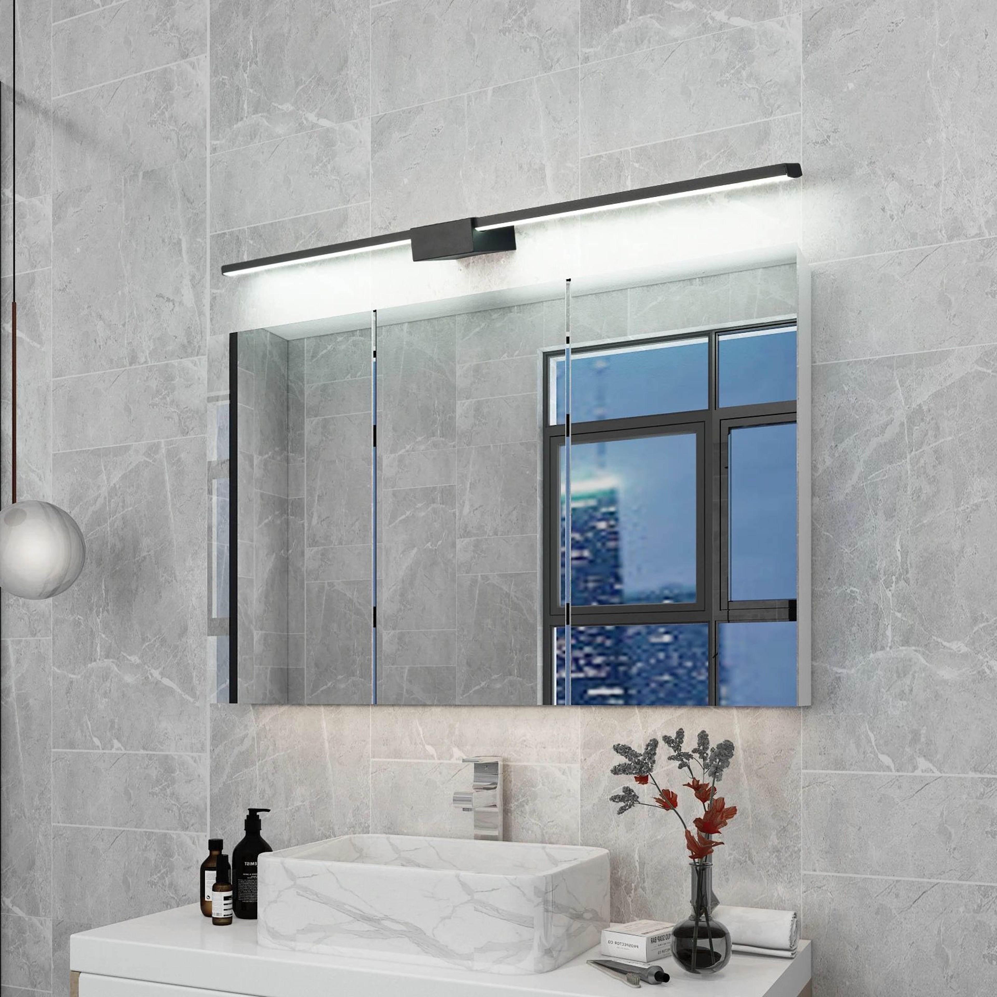 NEO Gleam Modern LED Bathroom Mirror Light 2