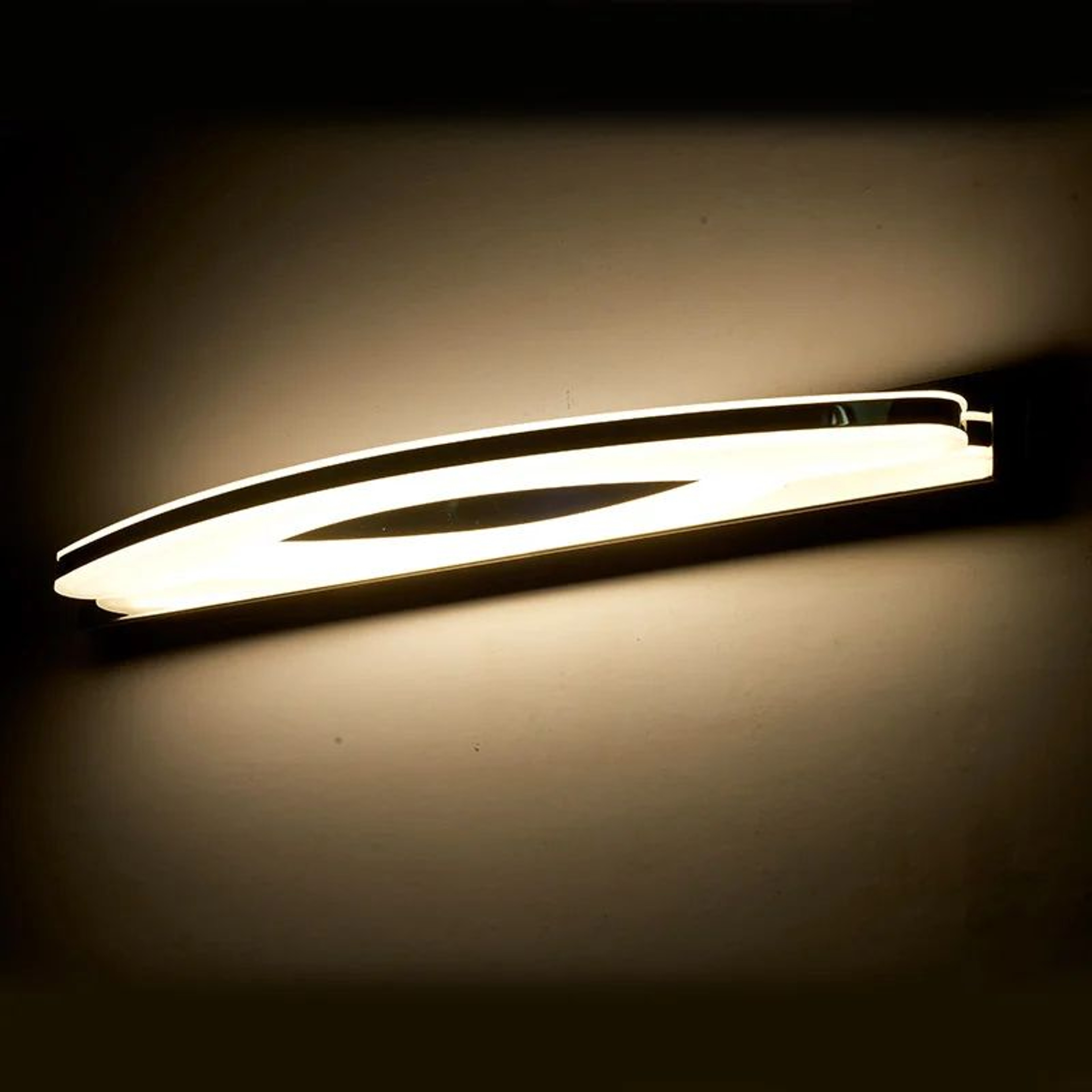 Modern Stainless Steel LED Bathroom Mirror Light 3
