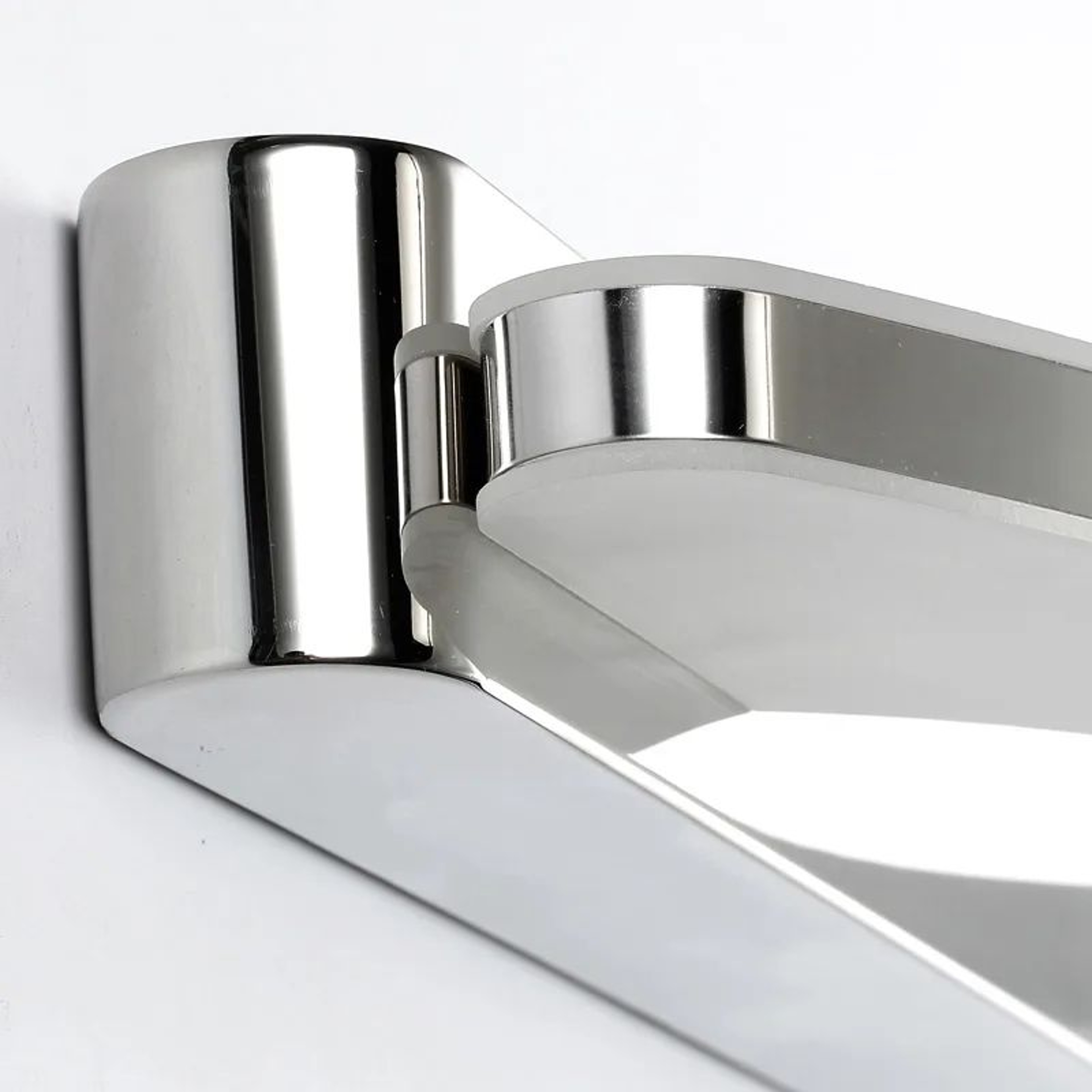 Modern Stainless Steel LED Bathroom Mirror Light 4
