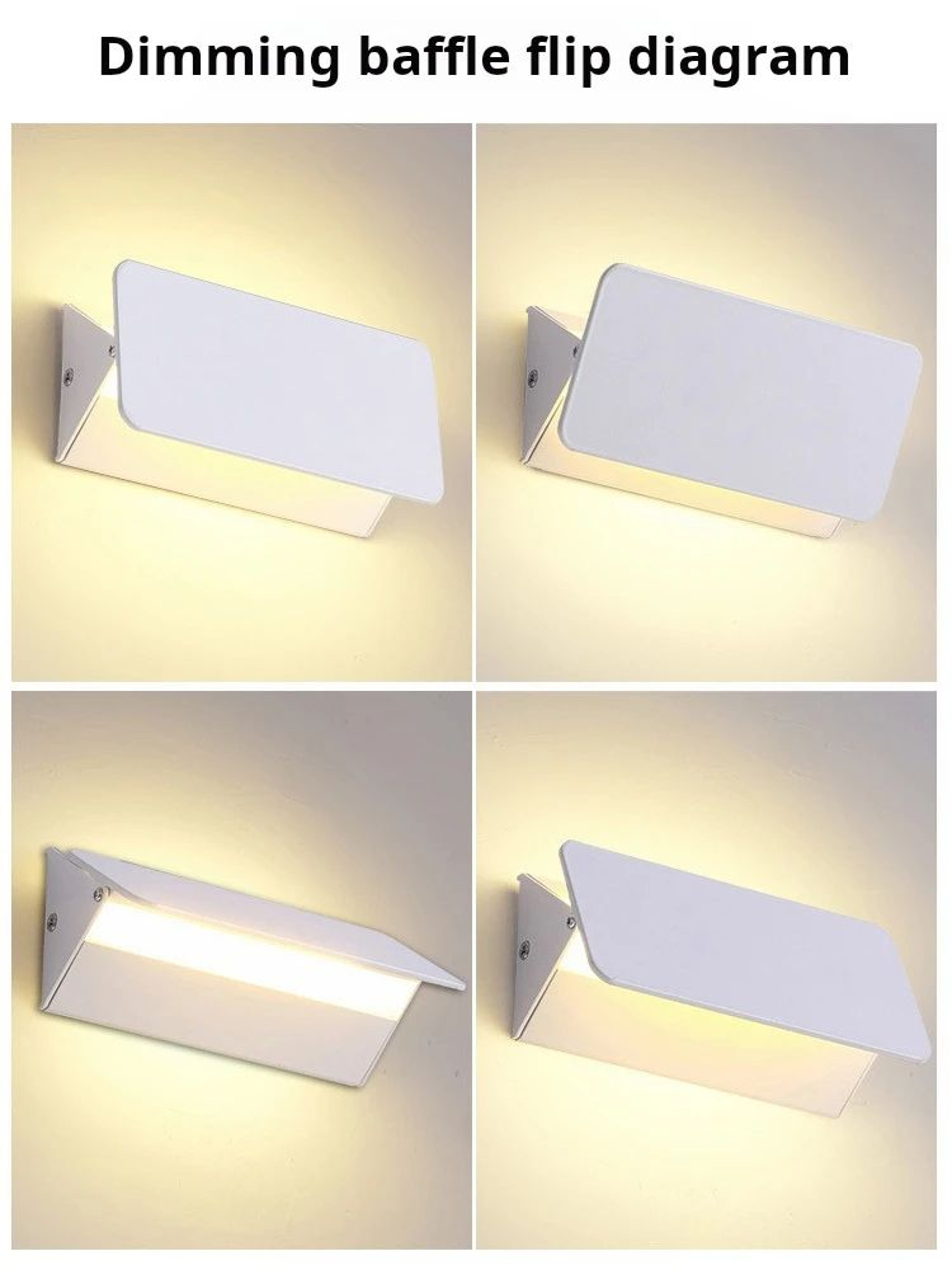 Modern Adjustable Aluminum LED Wall Light 4