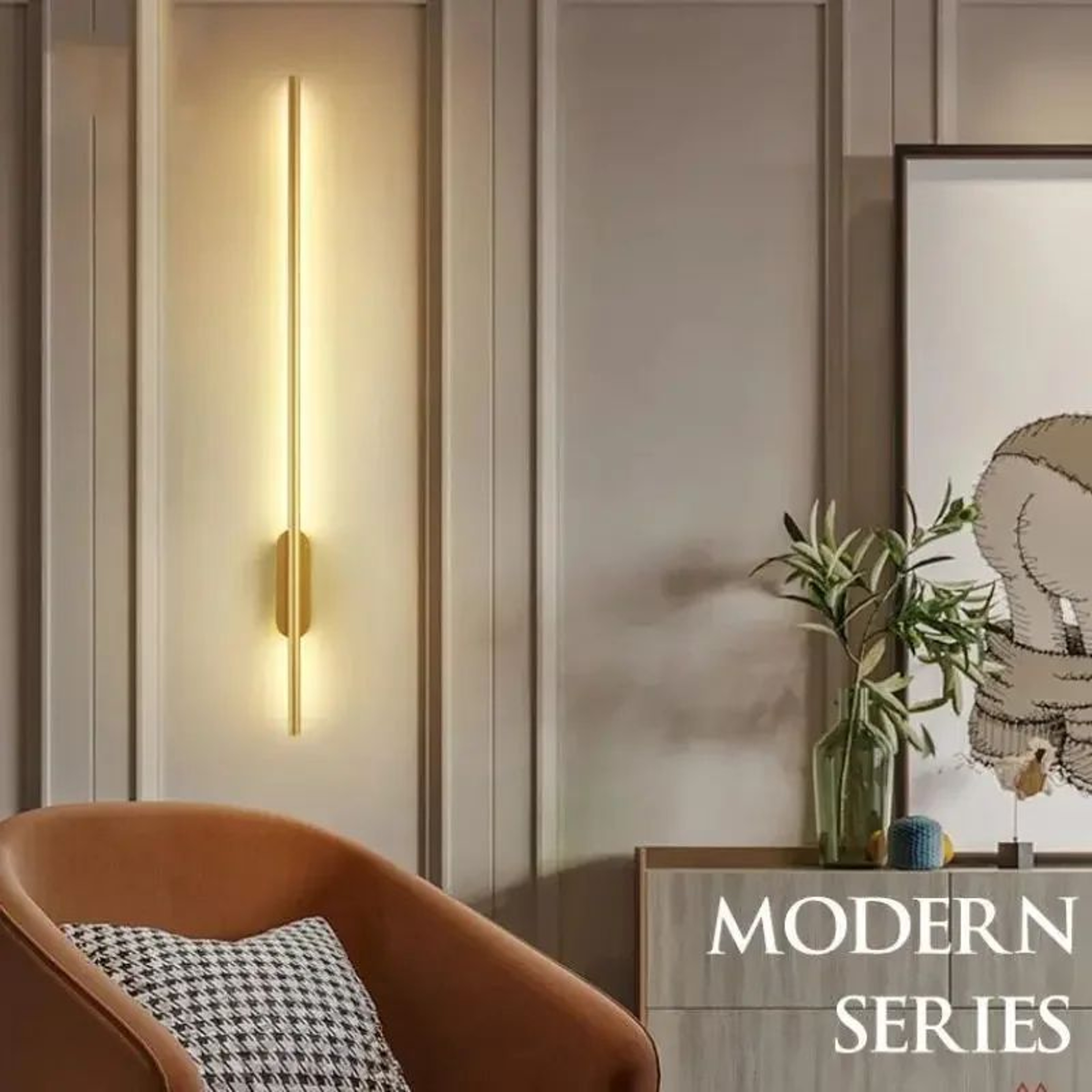 Modern Linear Tube LED Wall Sconce 1