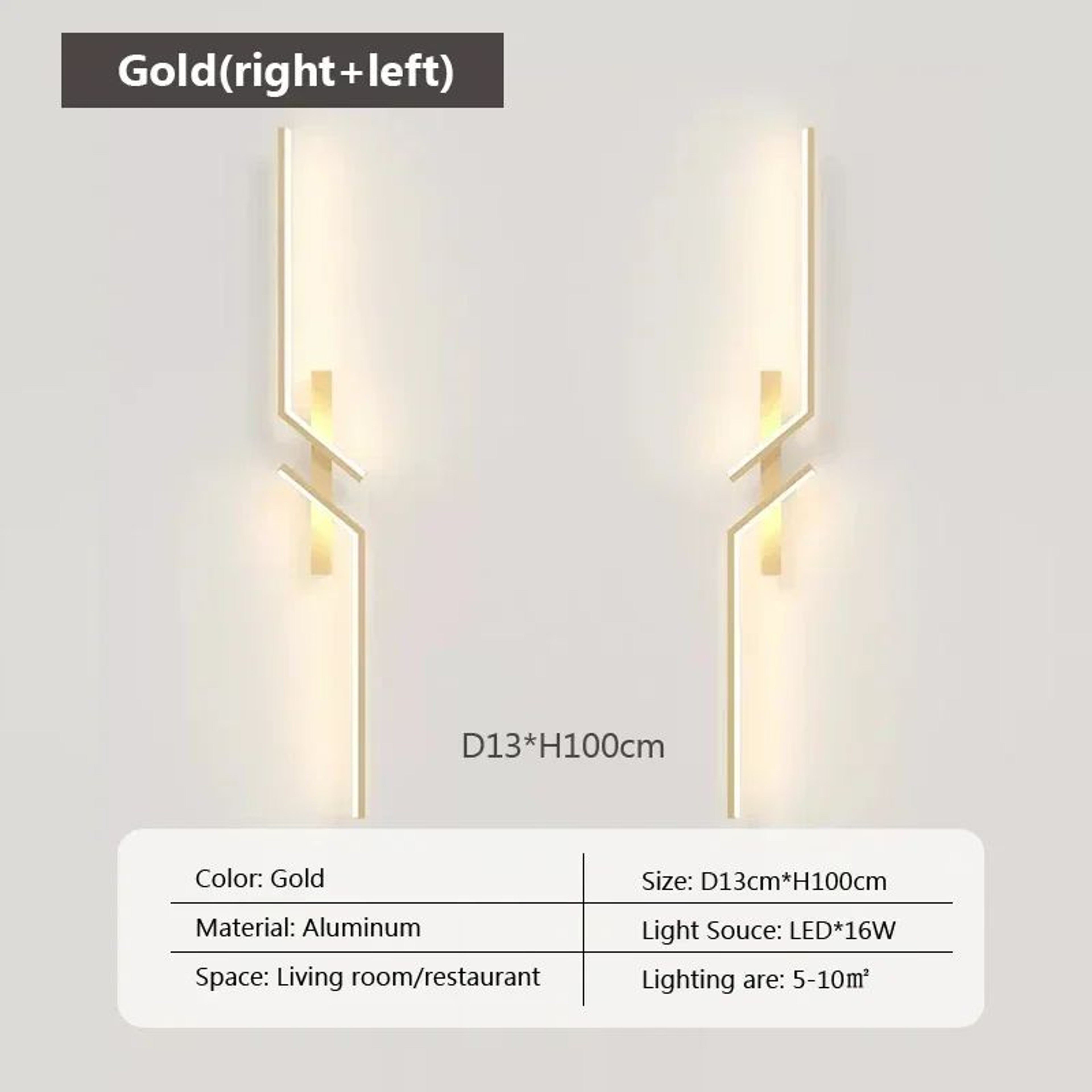 Modern Minimalist Black LED Wall Sconce 14