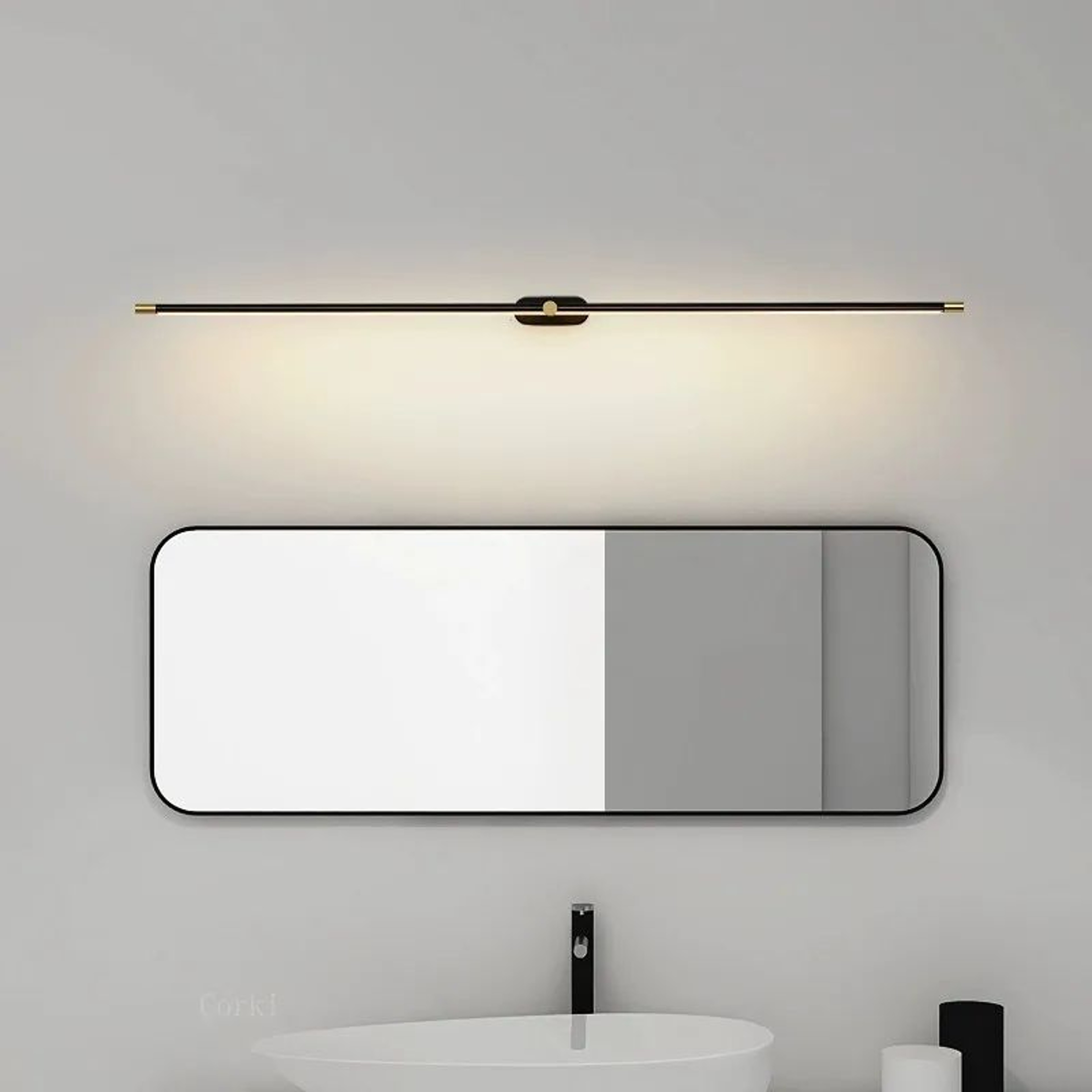 LumaLine Modern LED Mirror Wall Light 1