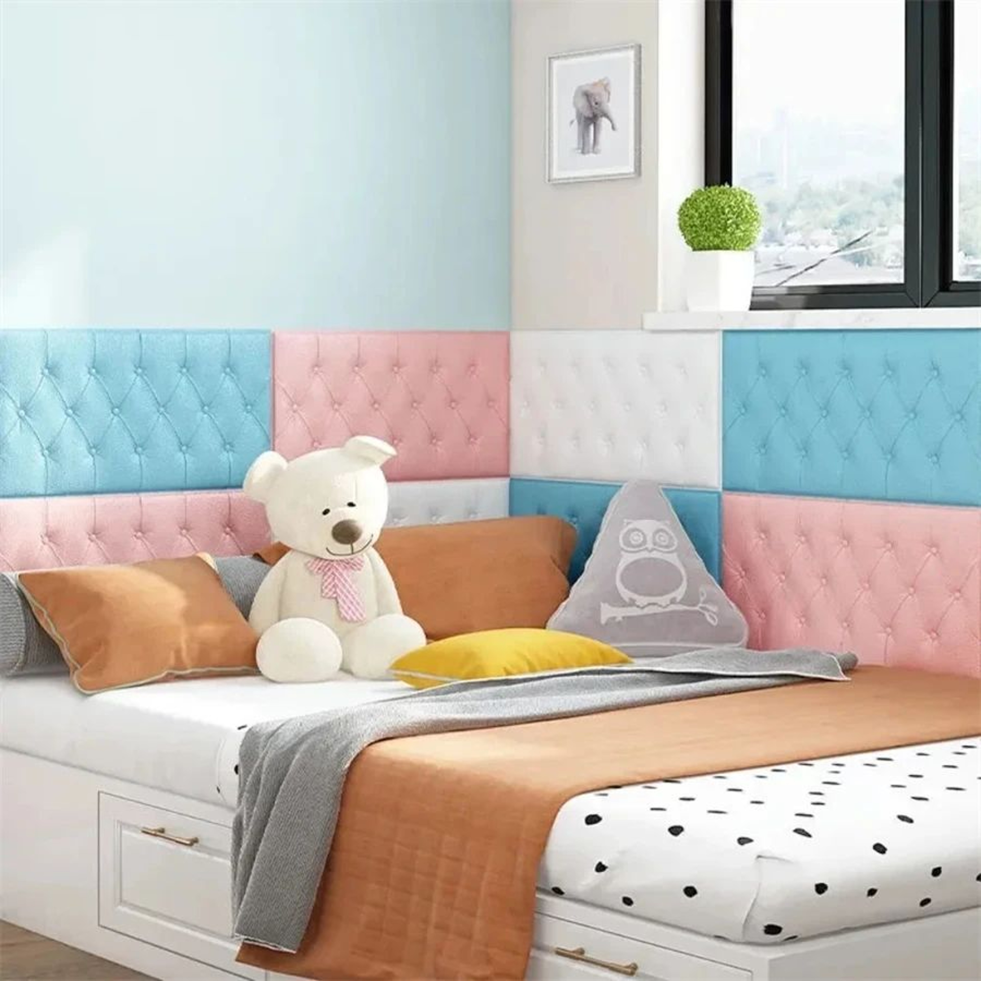Cushora 3D Self Adhesive Foam Wall Panels 2