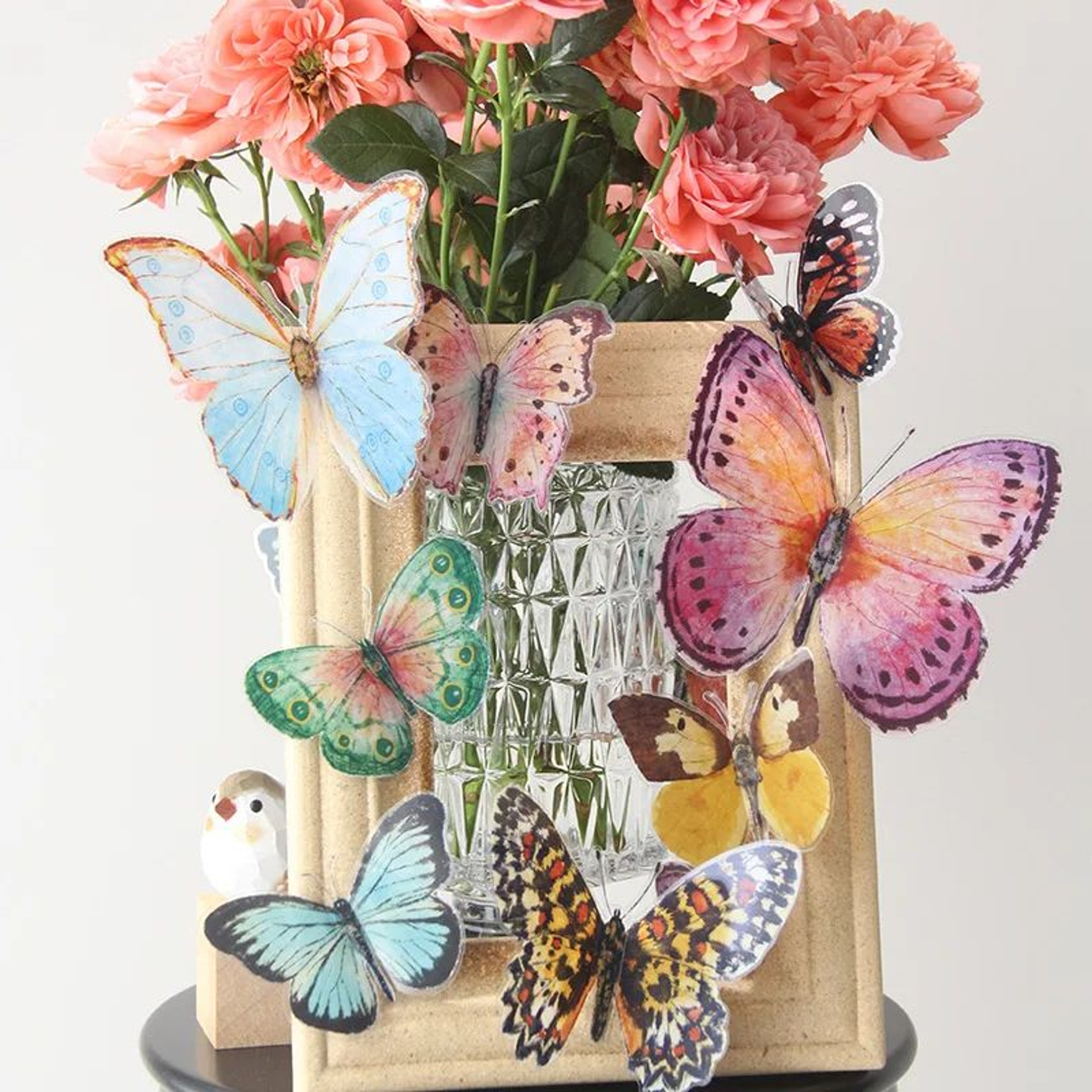 Flutterelle 3D Watercolor Butterfly Wall Decals 5