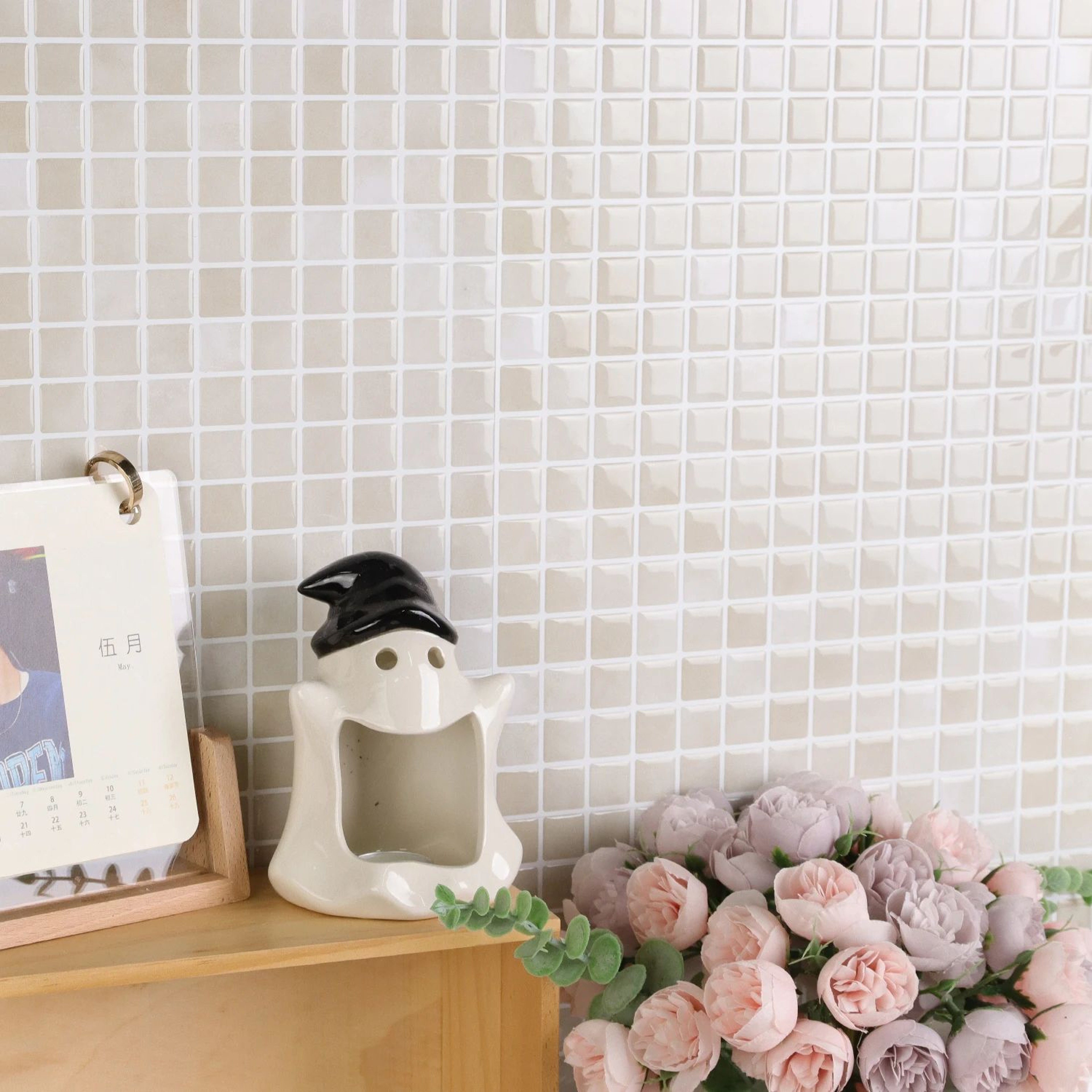 Marbrix 3D Marble Mosaic Wall Tiles 1