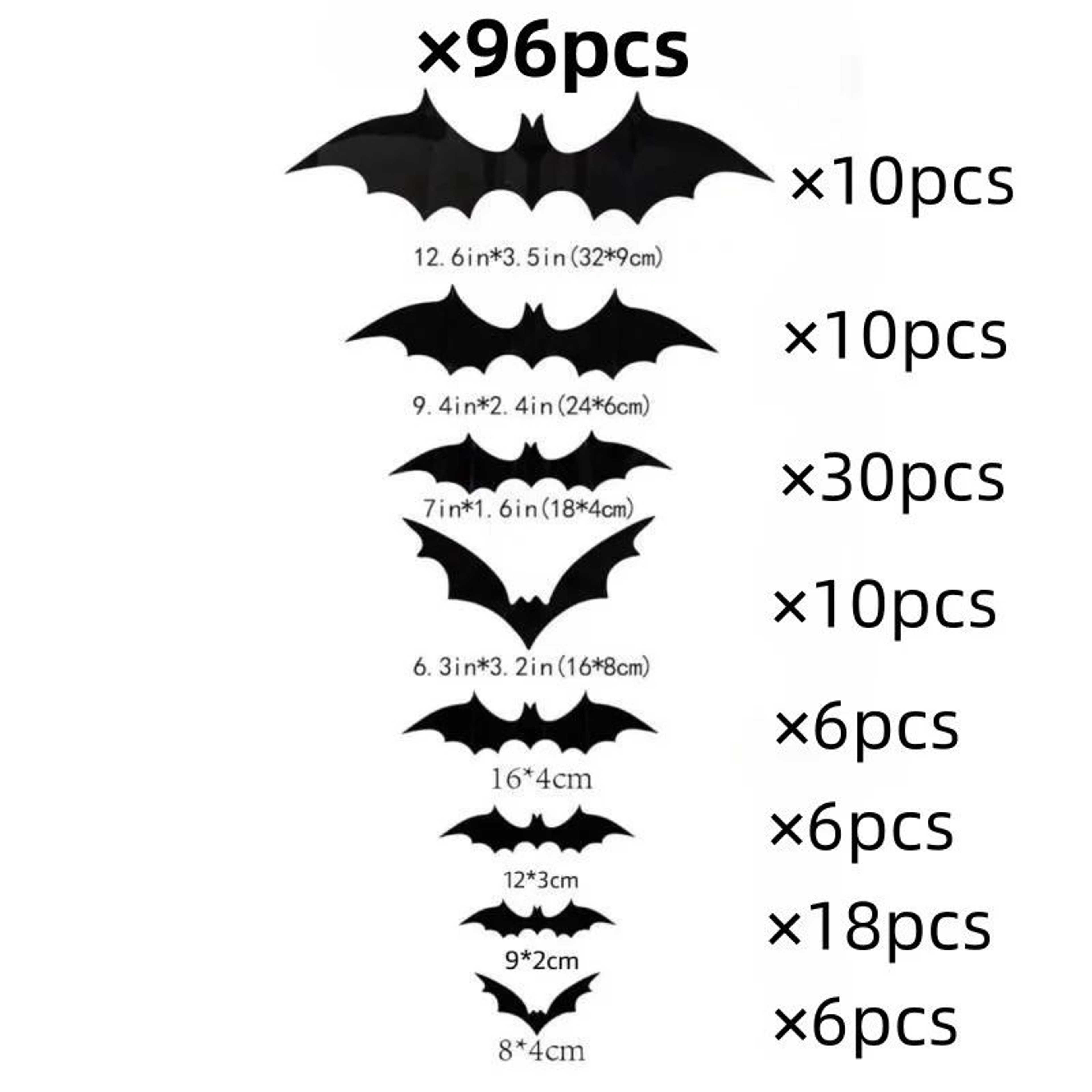 Nightwing 3D Halloween Bat Wall Decor 7