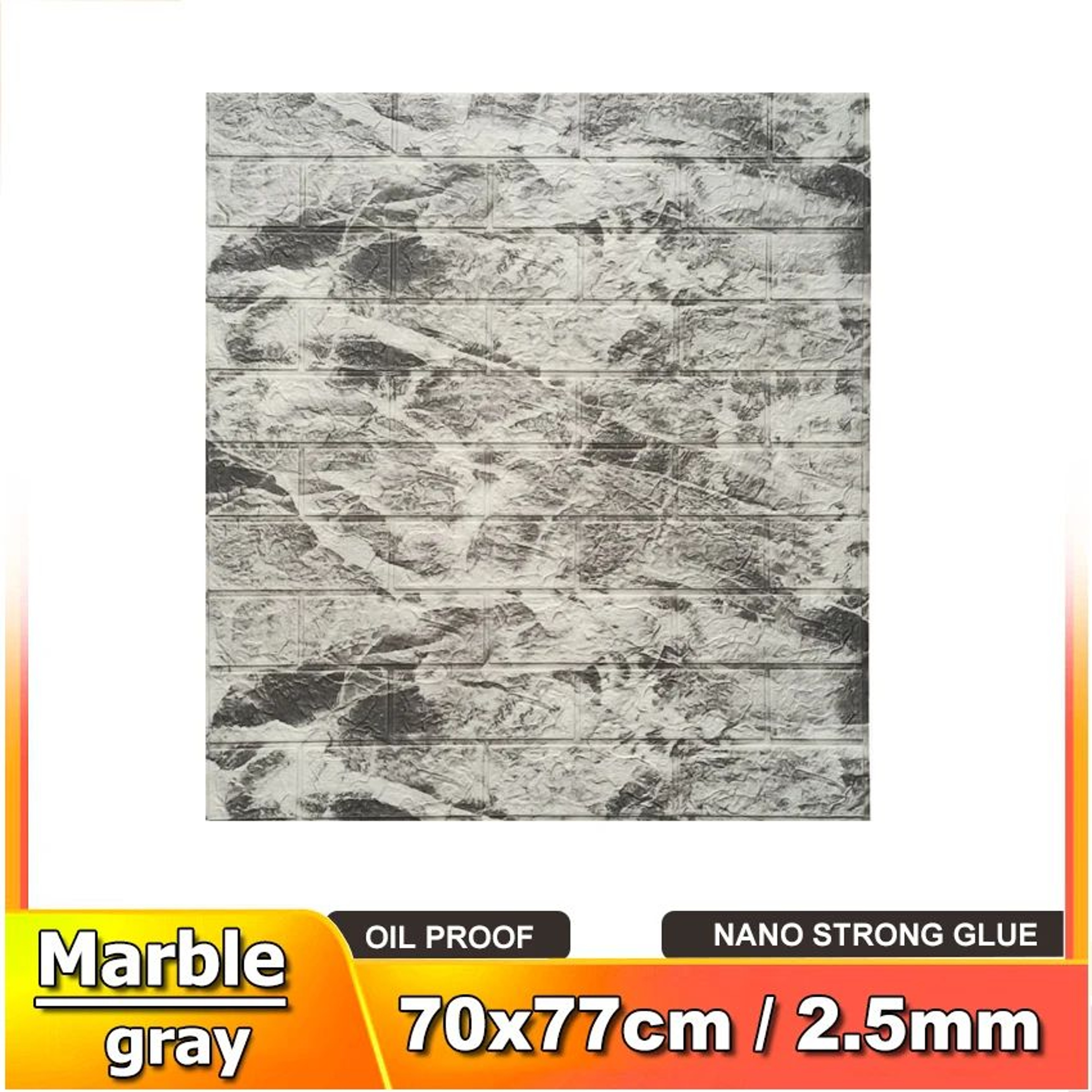 StoneHaven 3D Cobblestone Peel And Stick Wall Panels 11