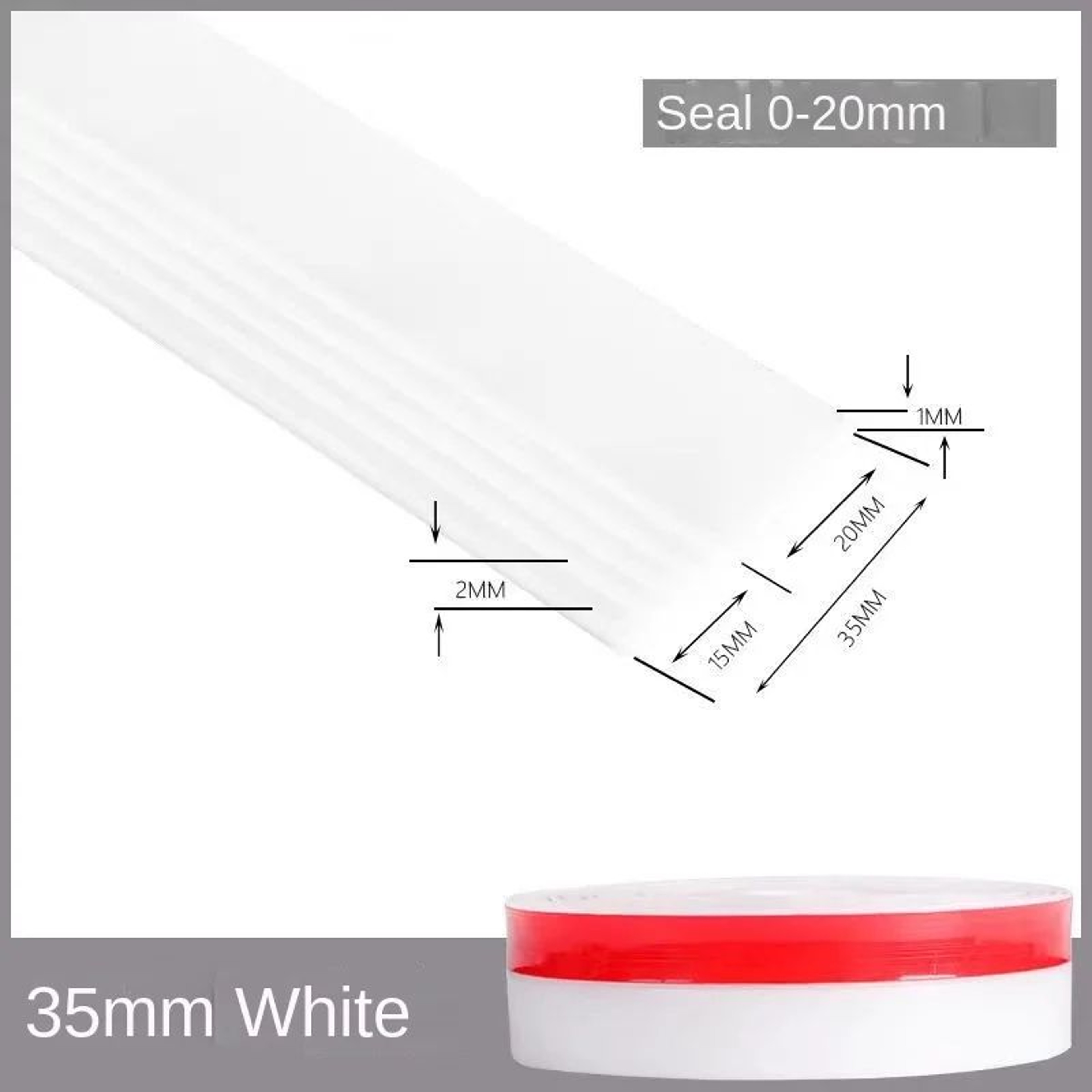 DraftGuard Self Adhesive Silicone Door Bottom Seal 10