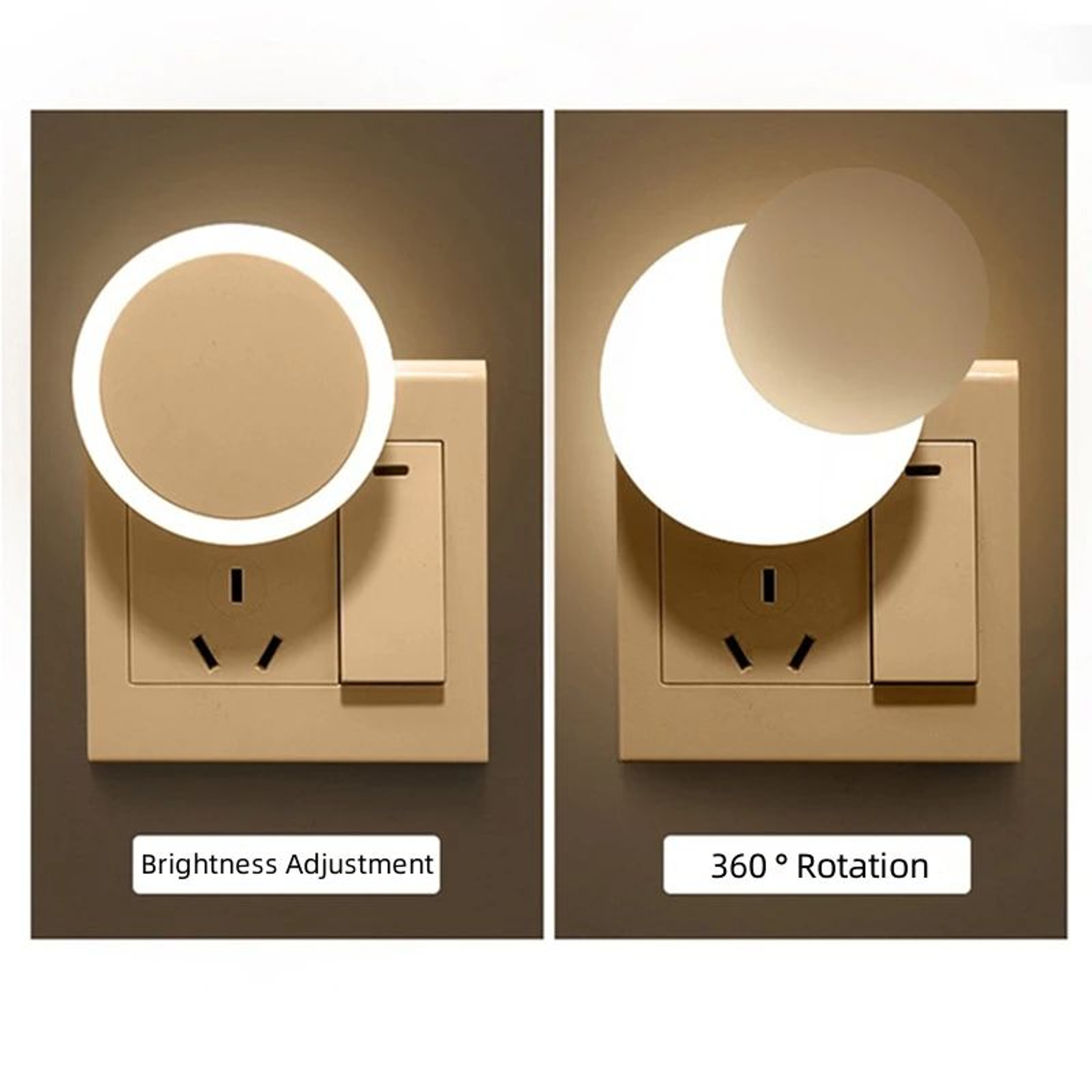 LumiSense Automatic LED Plug In Night Light 3