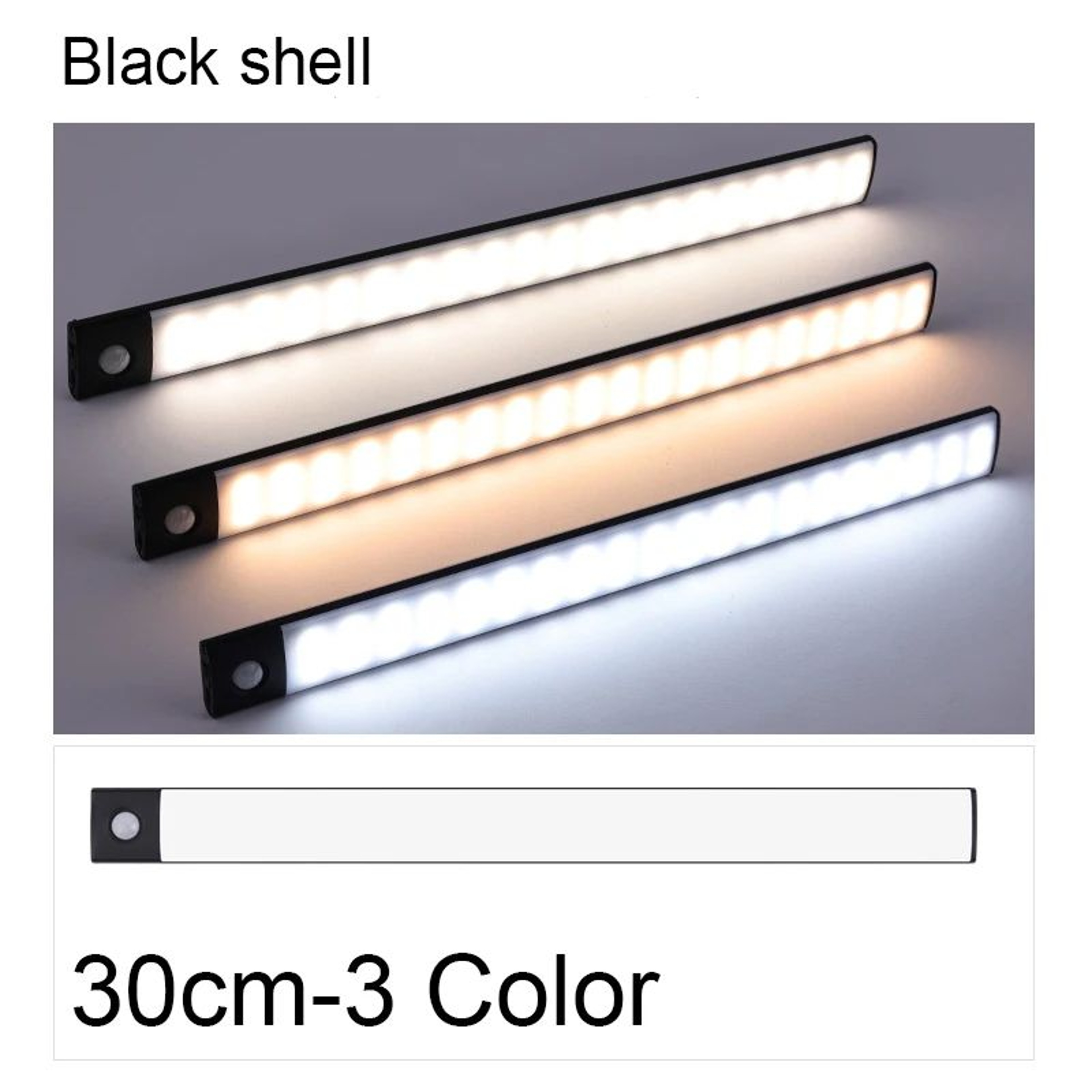 LumiShift 3 Color Rechargeable Motion Sensor Cabinet Light 8