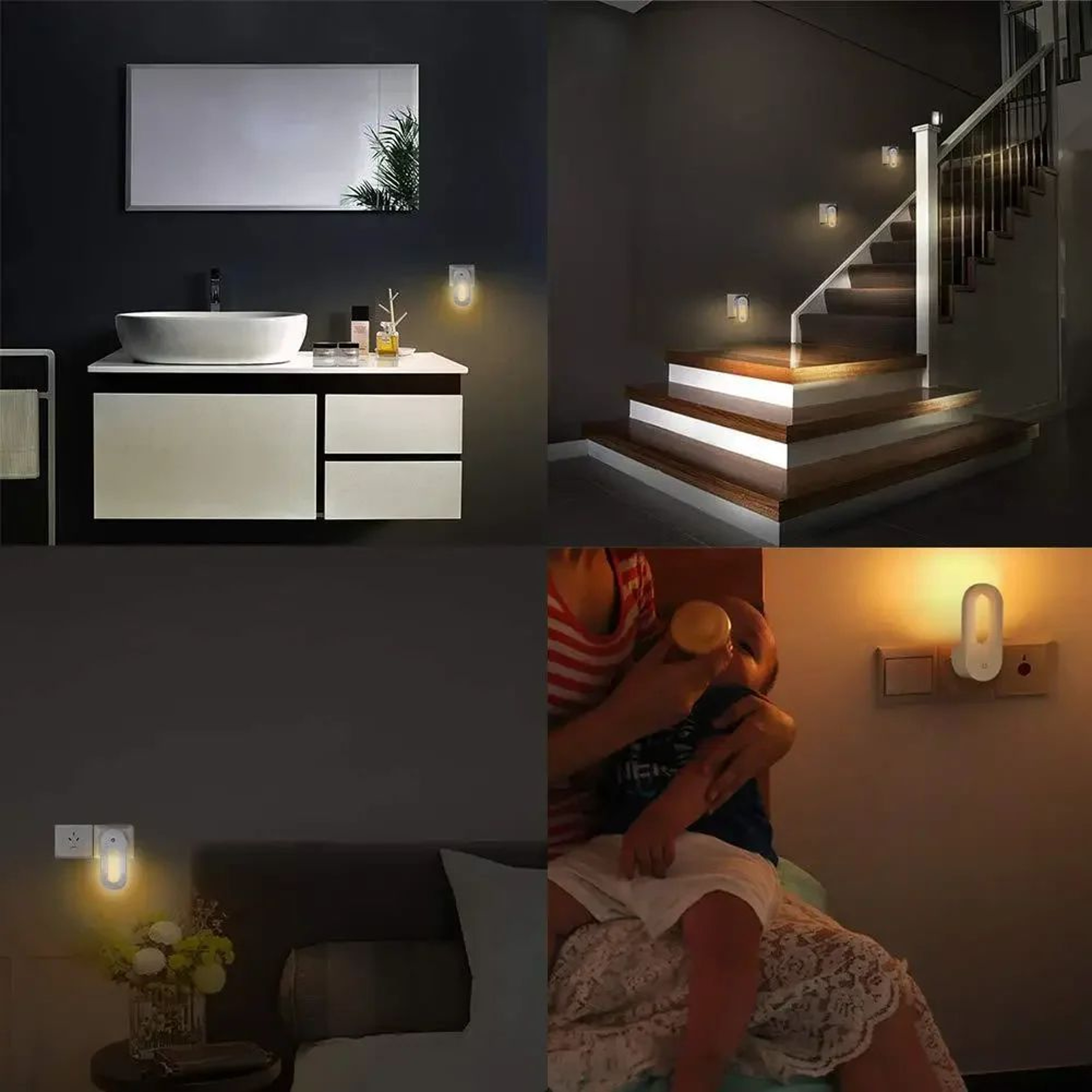 Twilight Sensor Plug In LED Night Light 5