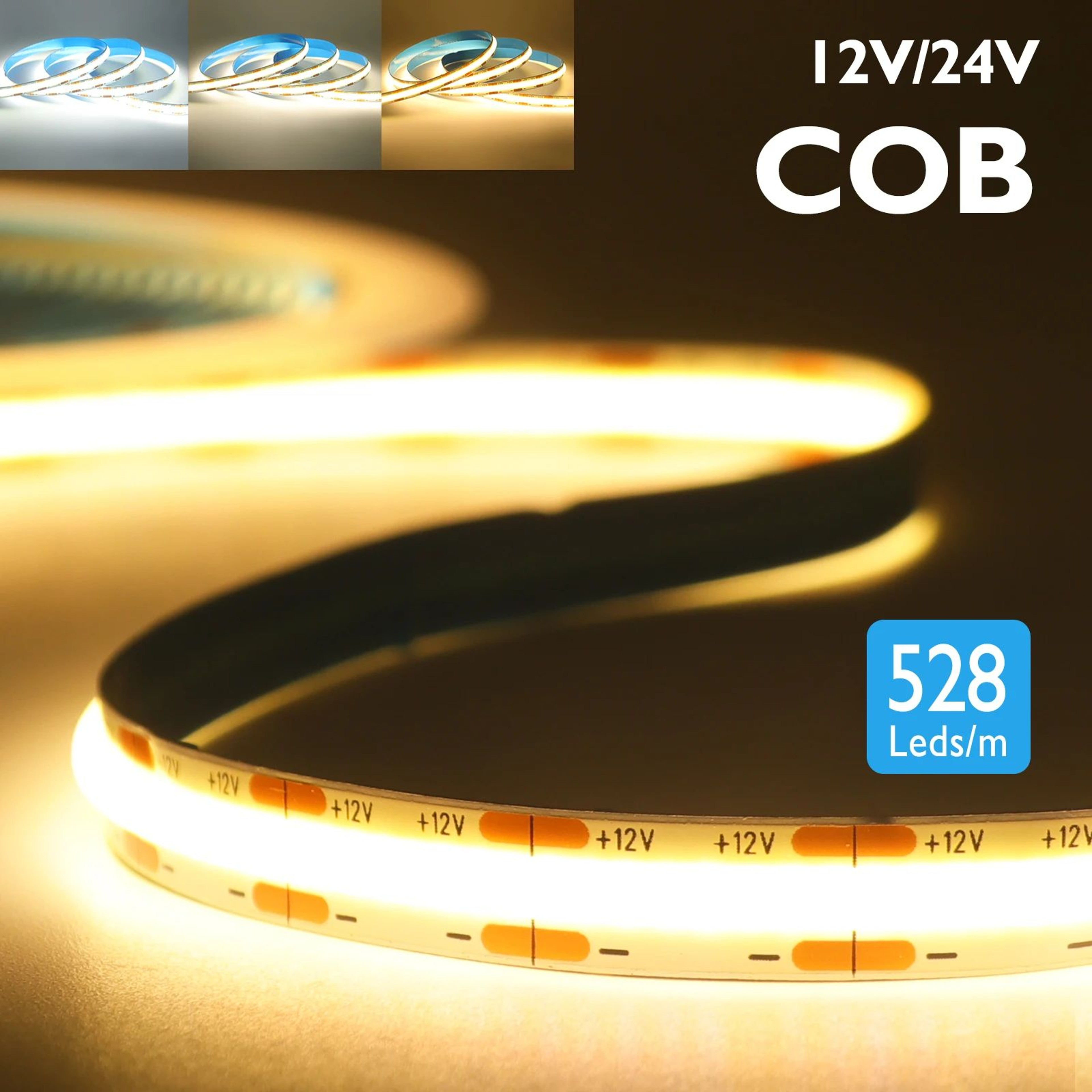 High Density COB LED Strip Light 0