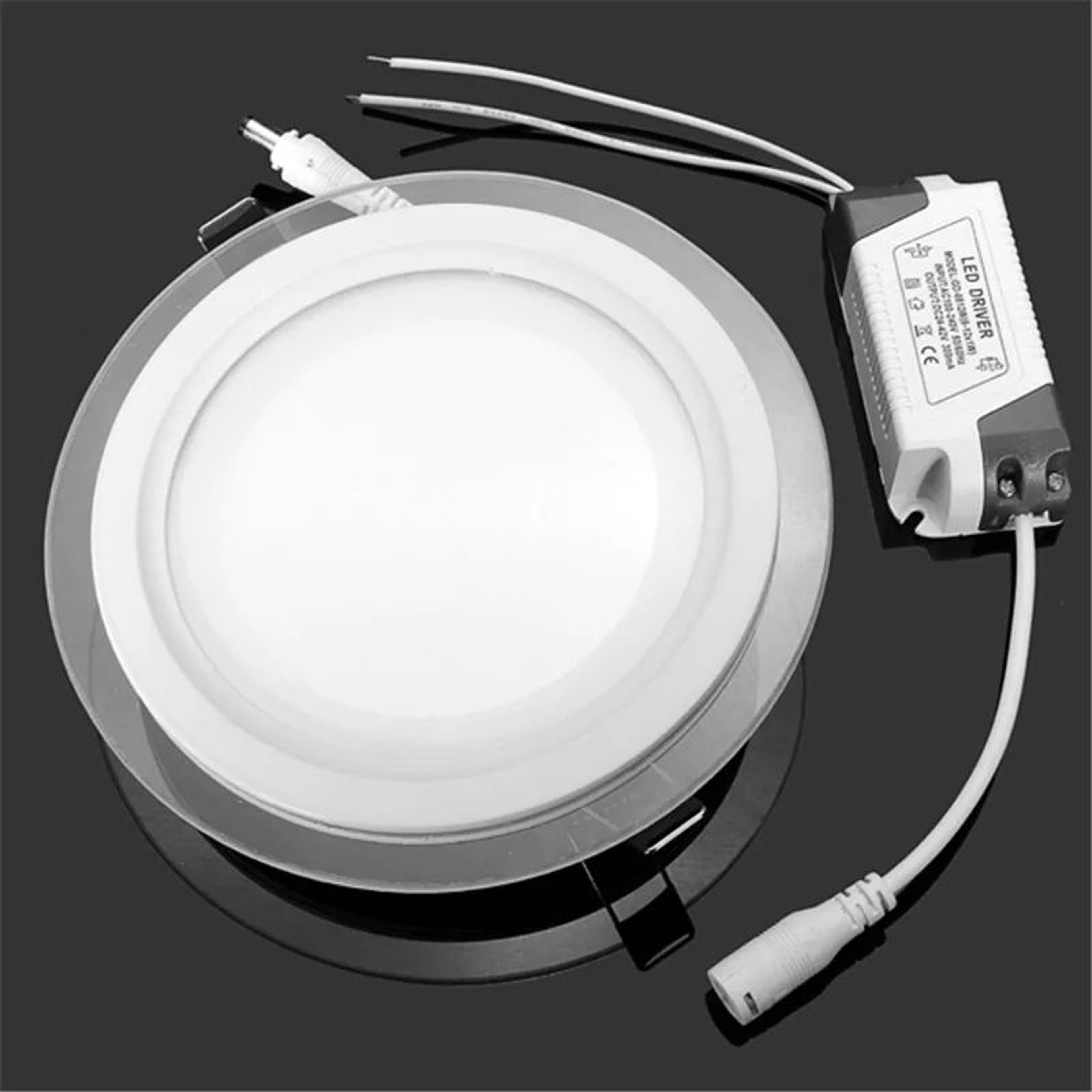 Glass LED Recessed Ceiling Downlight 1