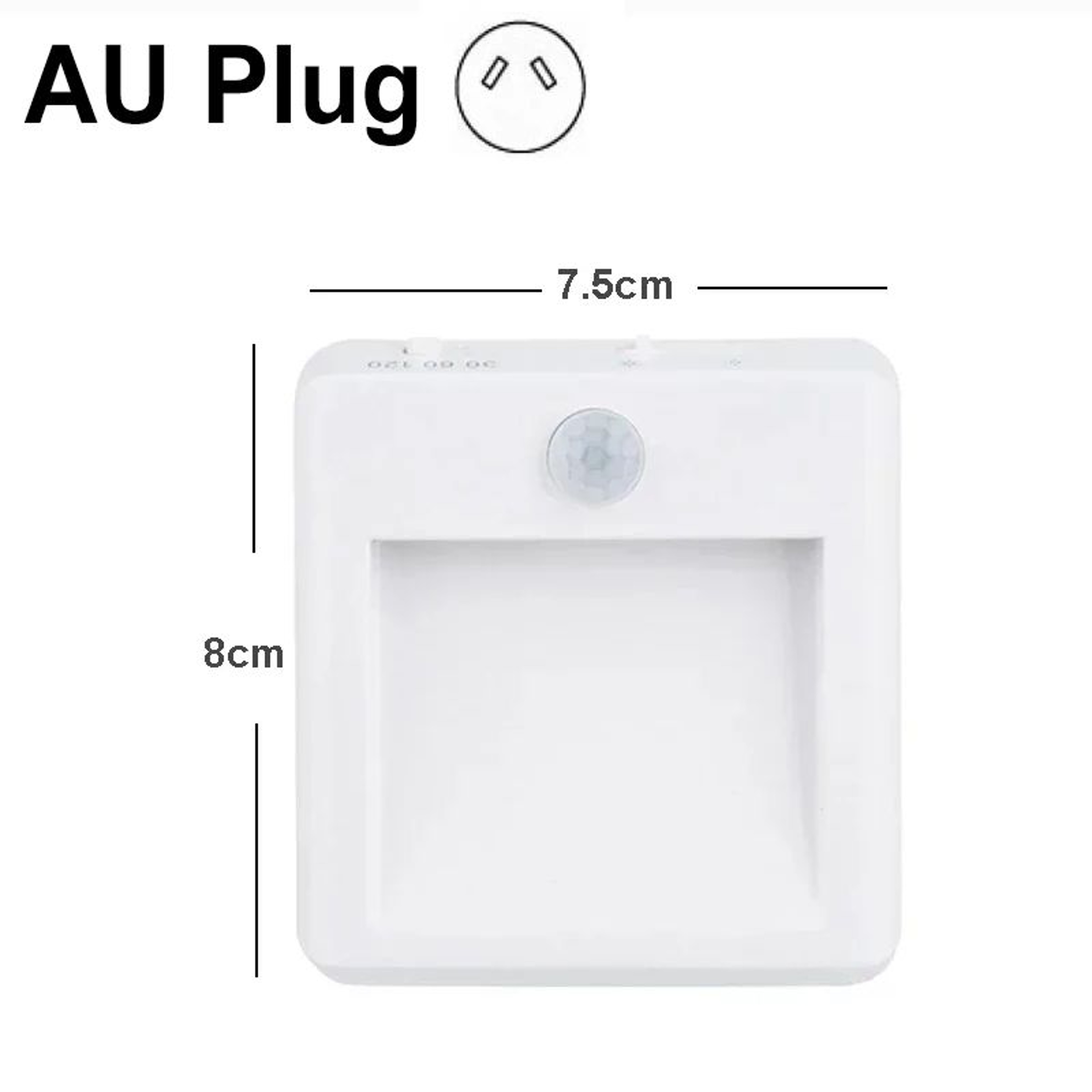 Warm White Motion Sensor Plug In Night Light 6