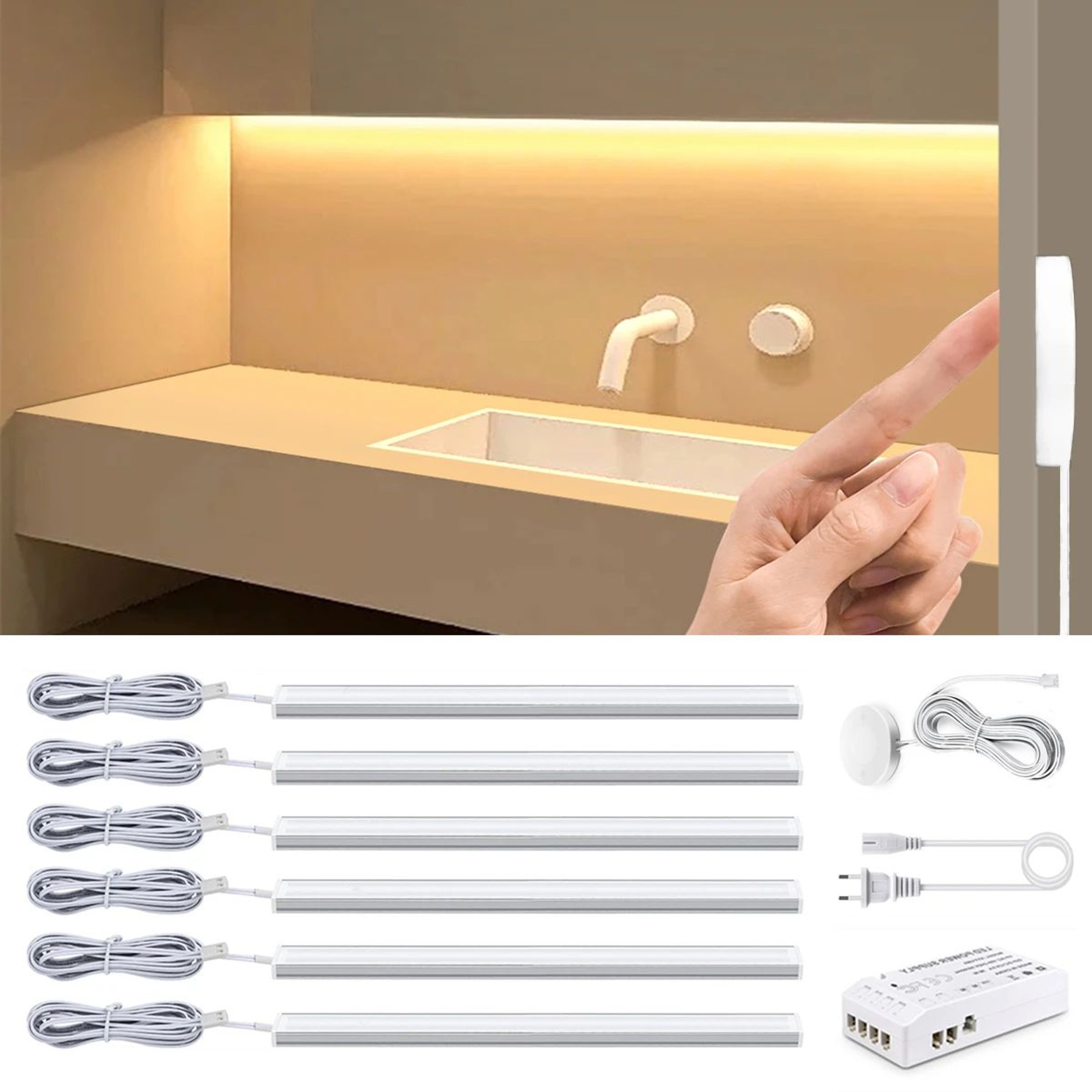 12V Concealed Touch Sensor LED Dimmer Switch 0