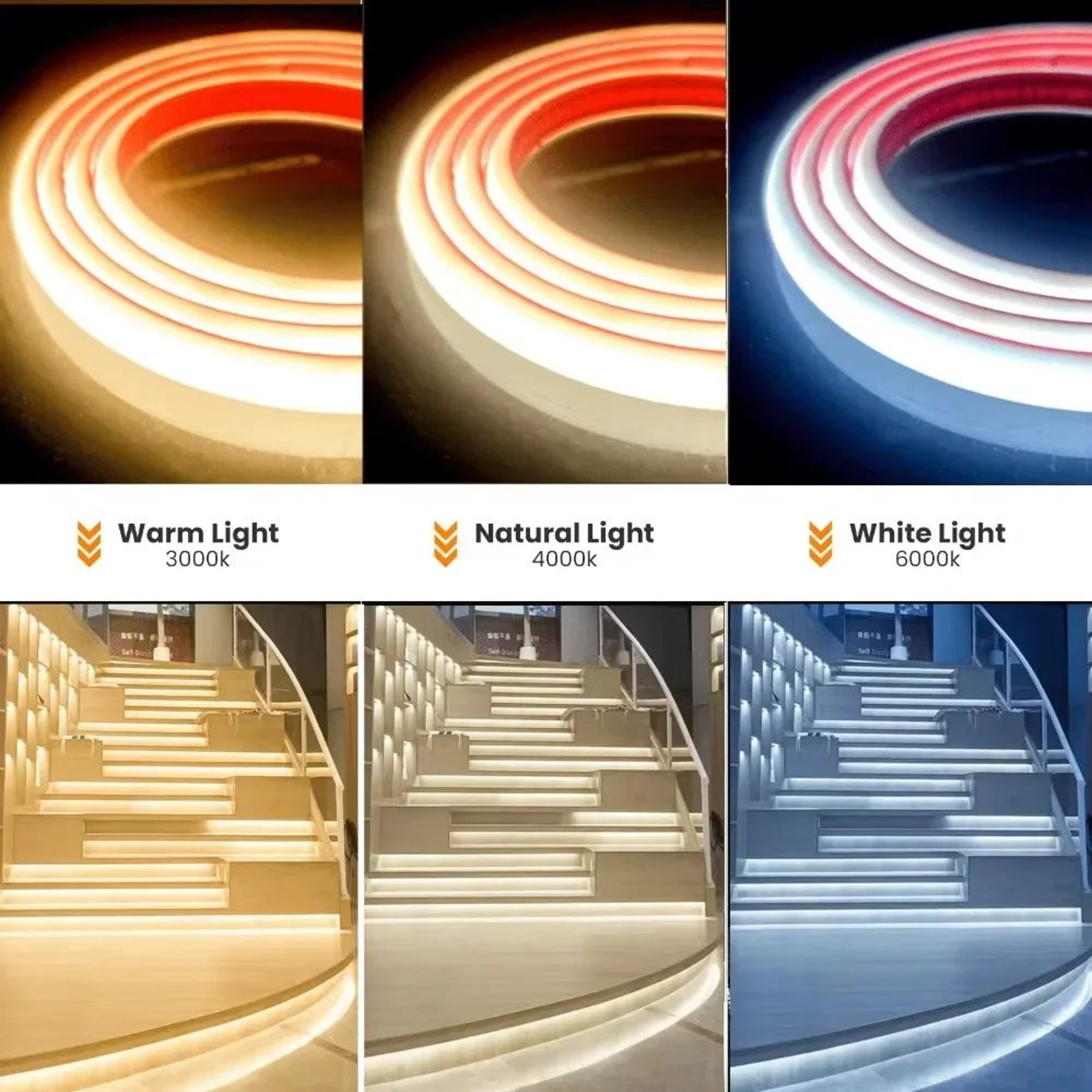 IP68 Waterproof COB LED Strip Light 1
