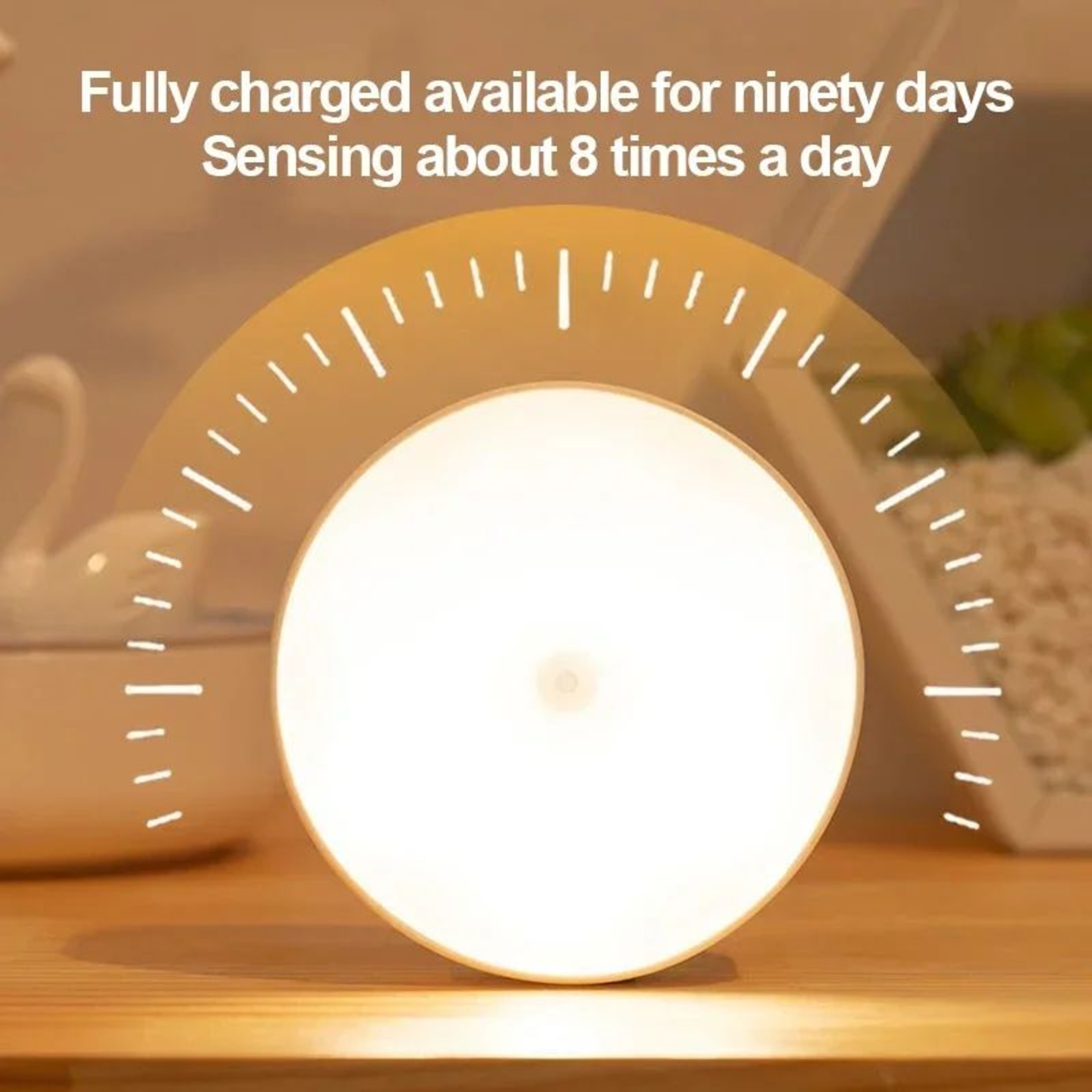 Rechargeable Magnetic Motion Sensor LED Night Light 5